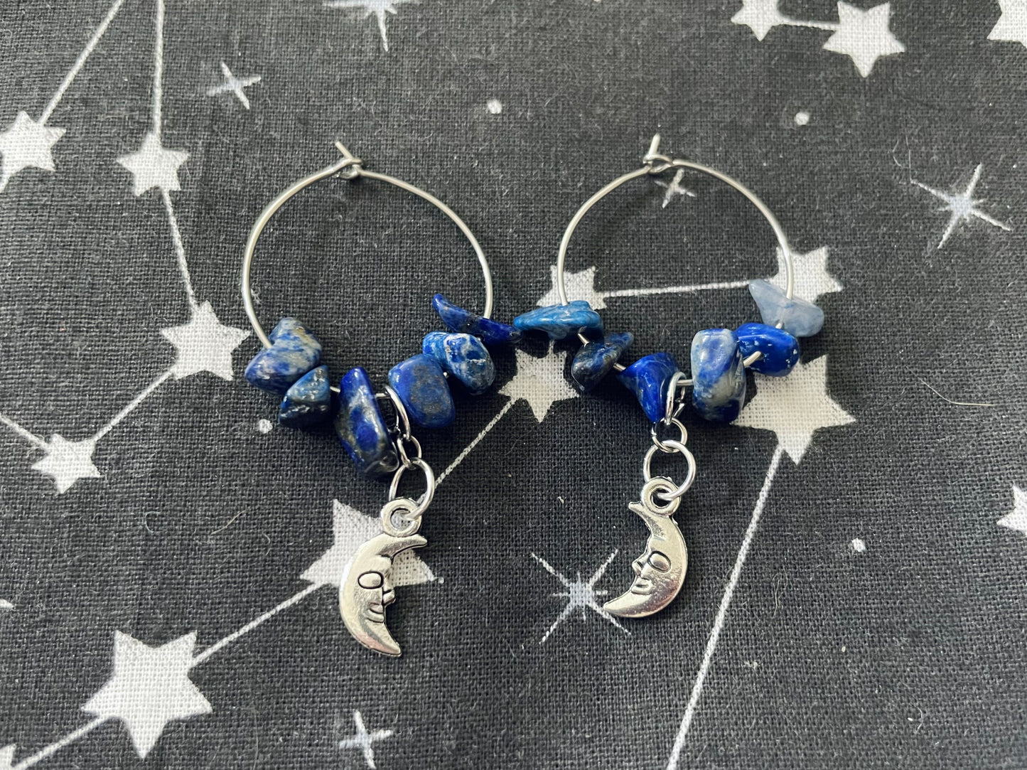 Crystal Hoop Earrings