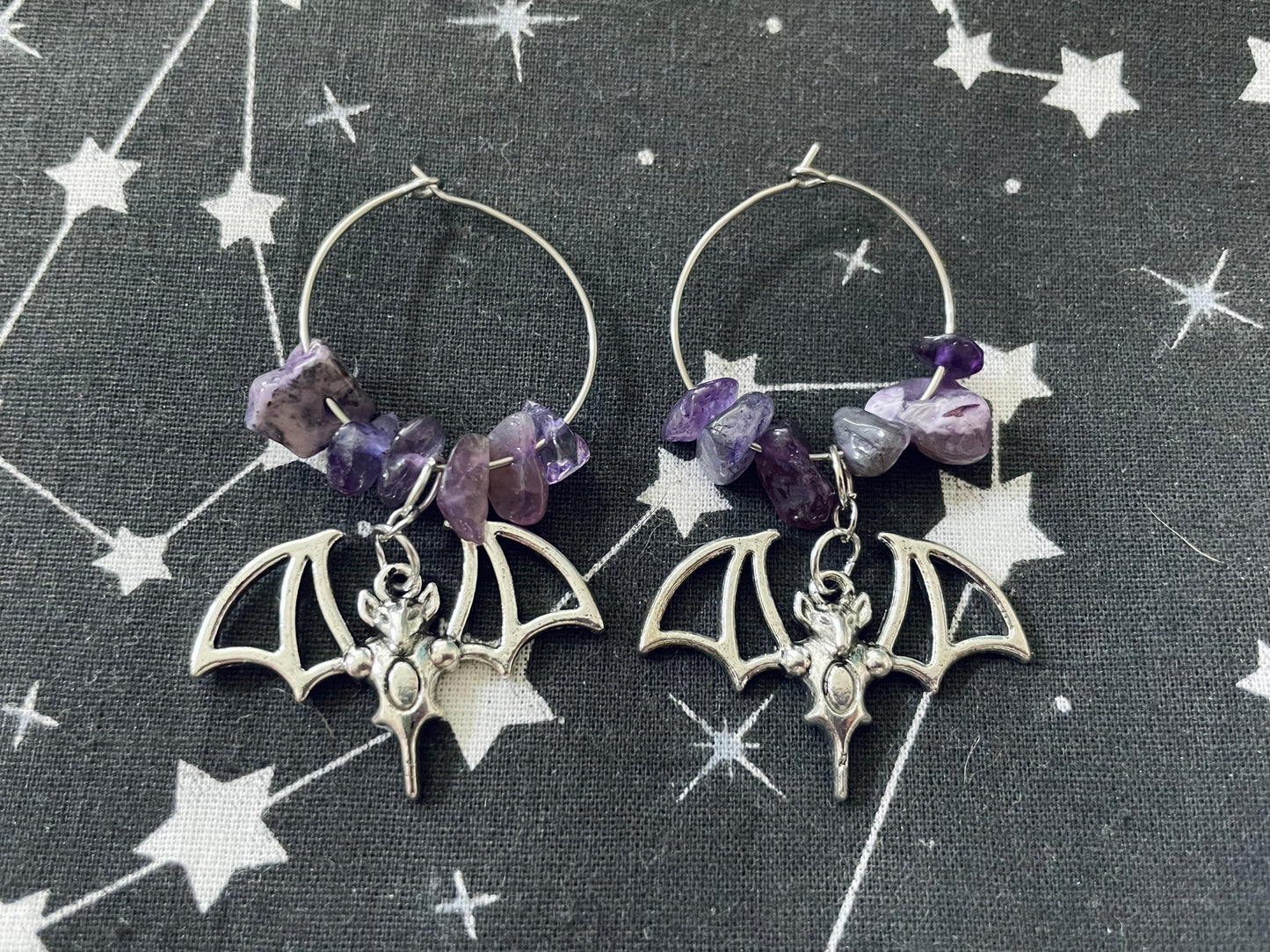 Crystal Hoop Earrings