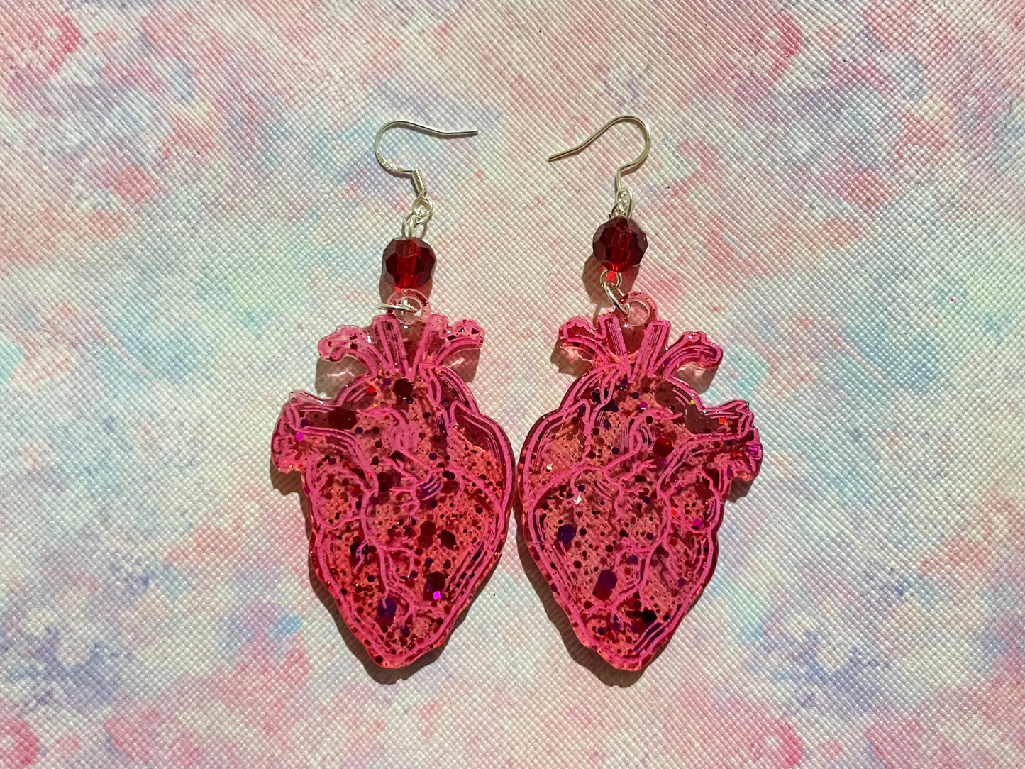Anatomical Heart Earrings