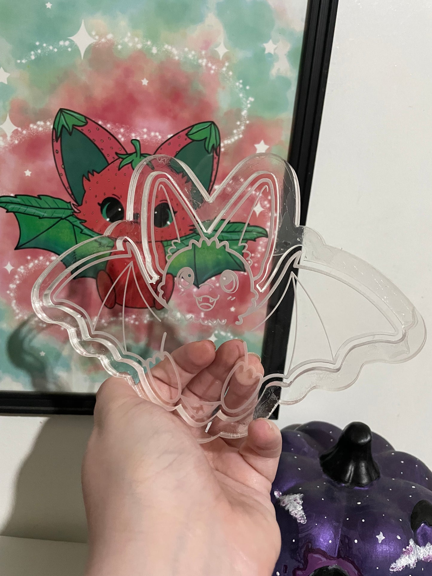 Kawaii Bat Tray Mould