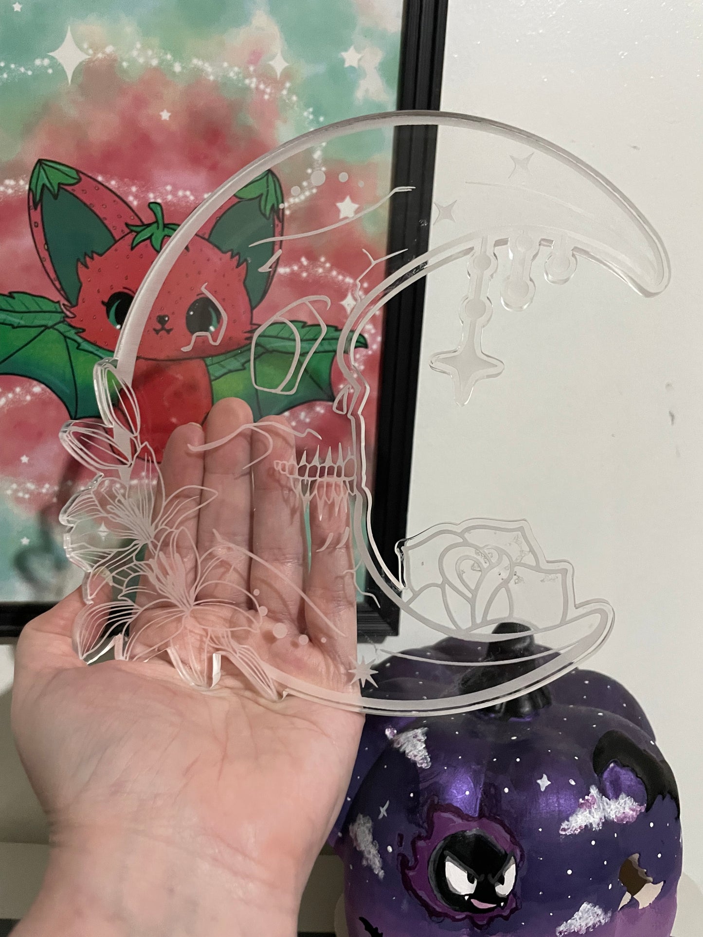 Large Skull Moon Mould