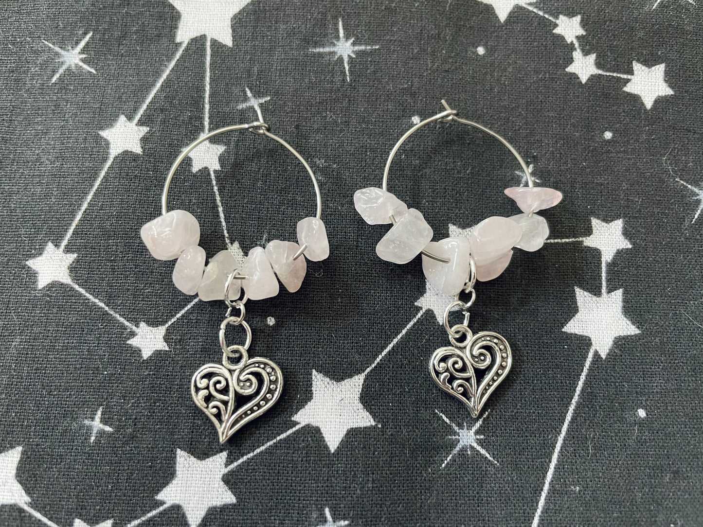 Crystal Hoop Earrings
