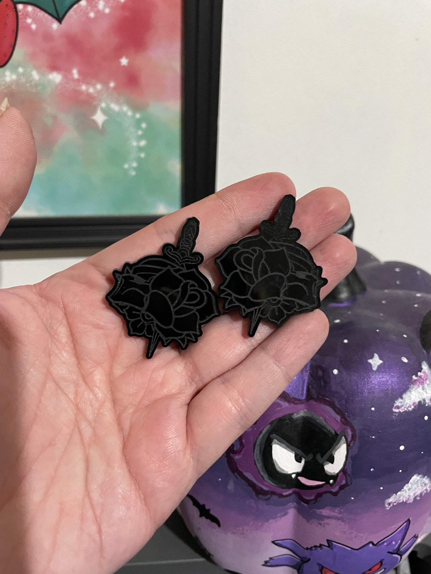 Dagger Rose & Devil Skull Moulds