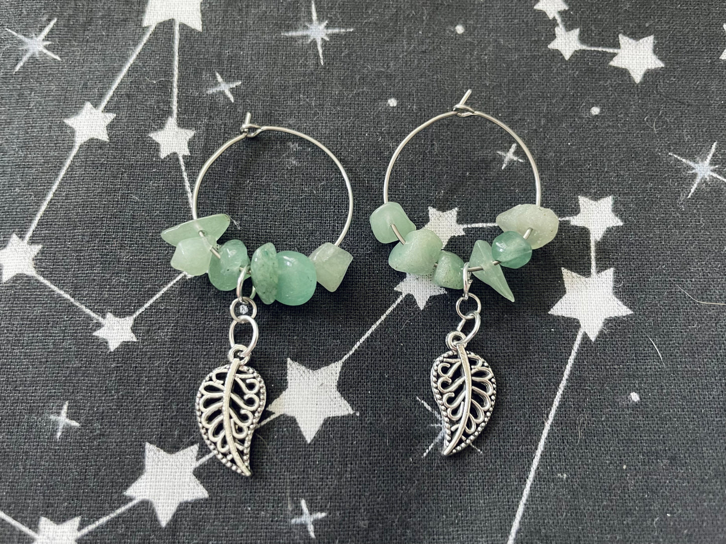 Crystal Hoop Earrings