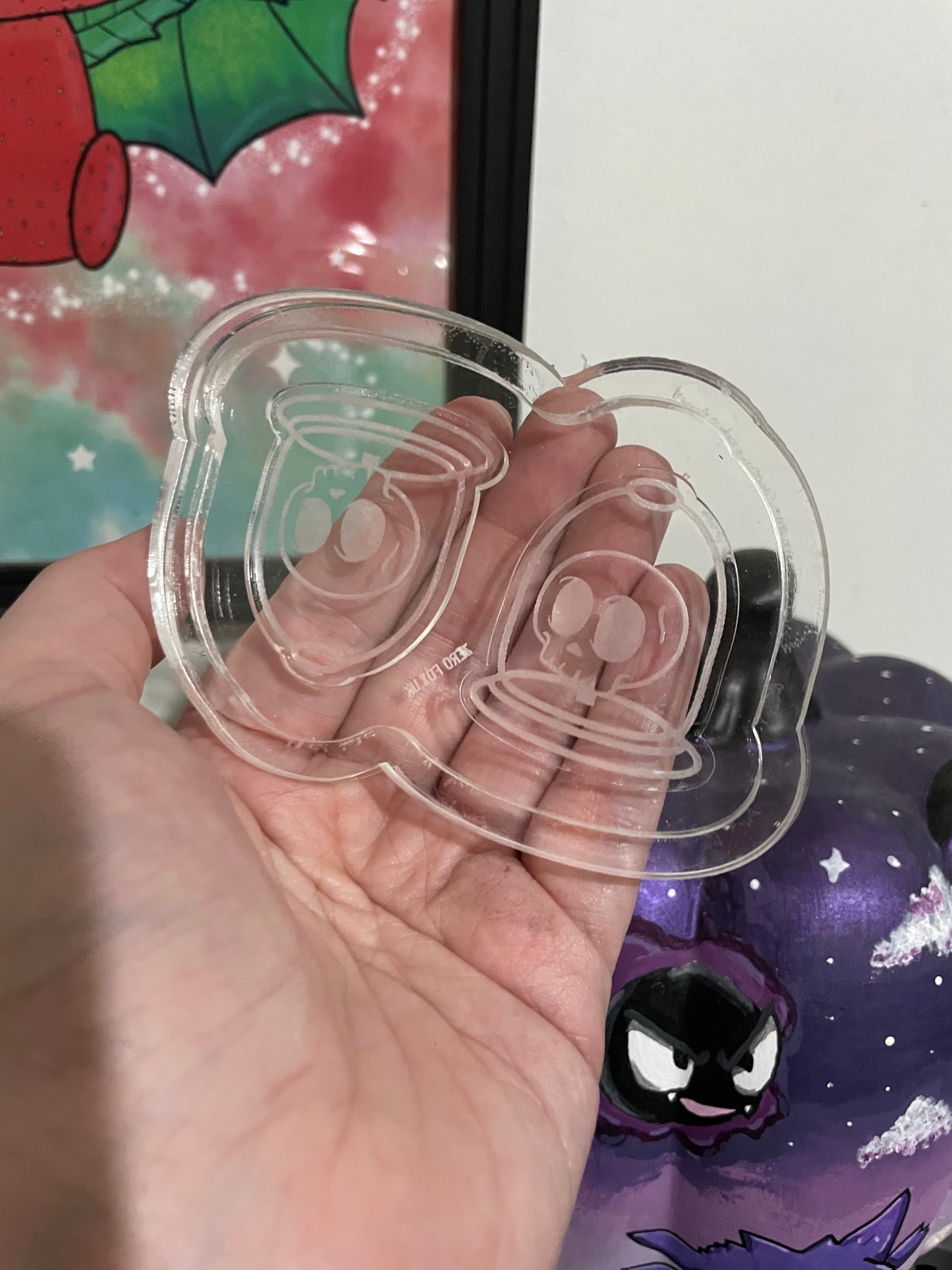 Skull in a Jar Mould