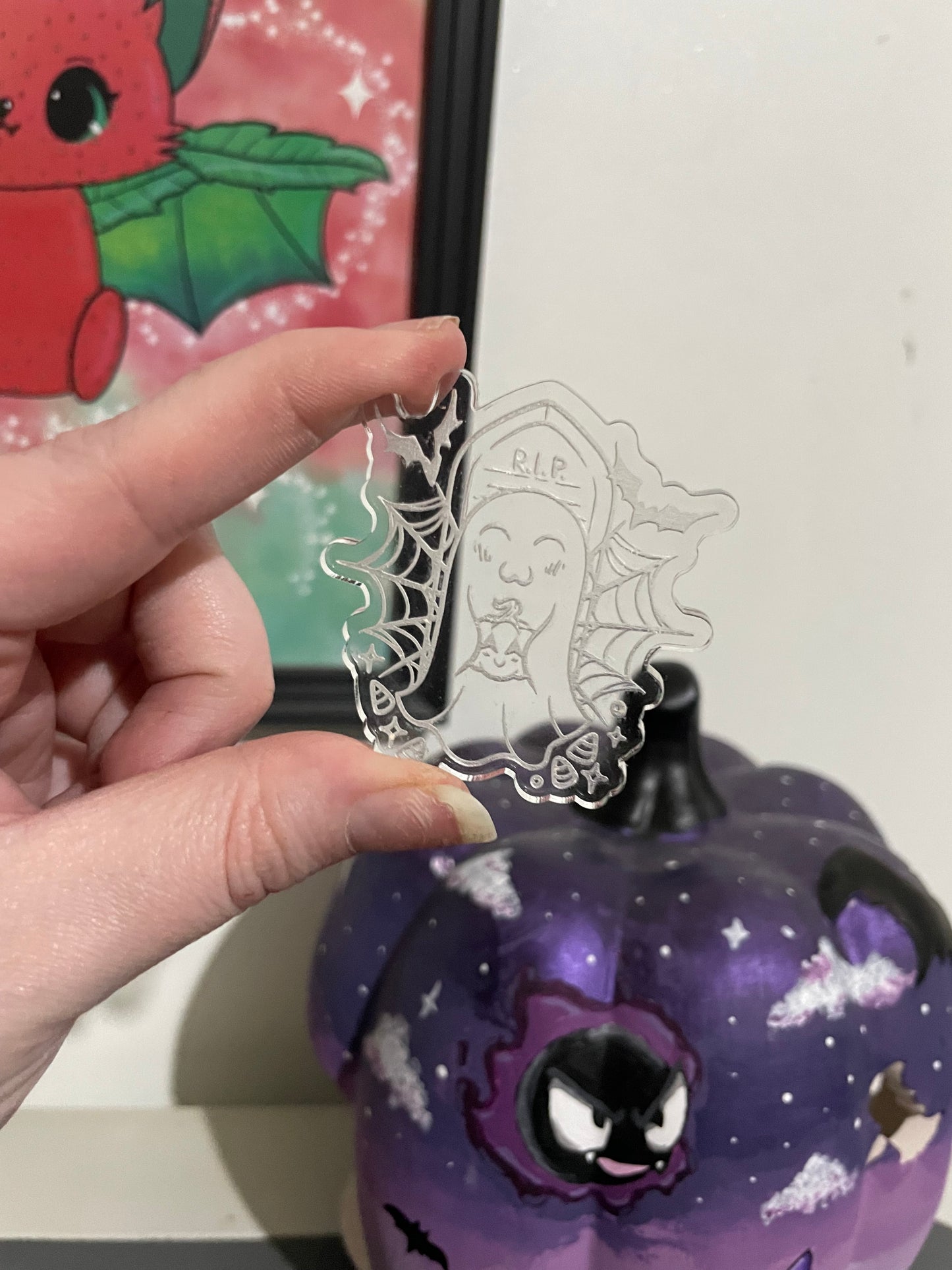 Cute Ghost Coffin Mould