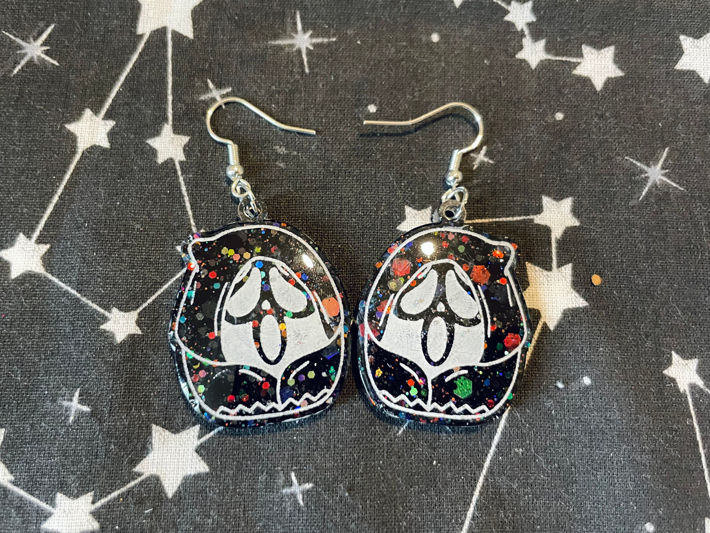 Ghoul Face Squish Earrings