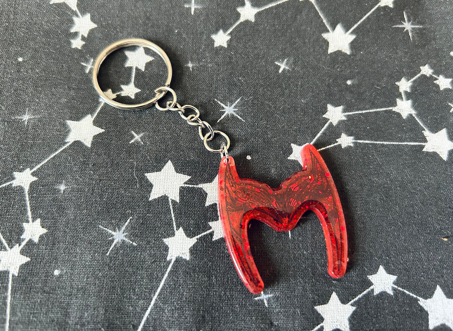Scarlet Witch Keyring