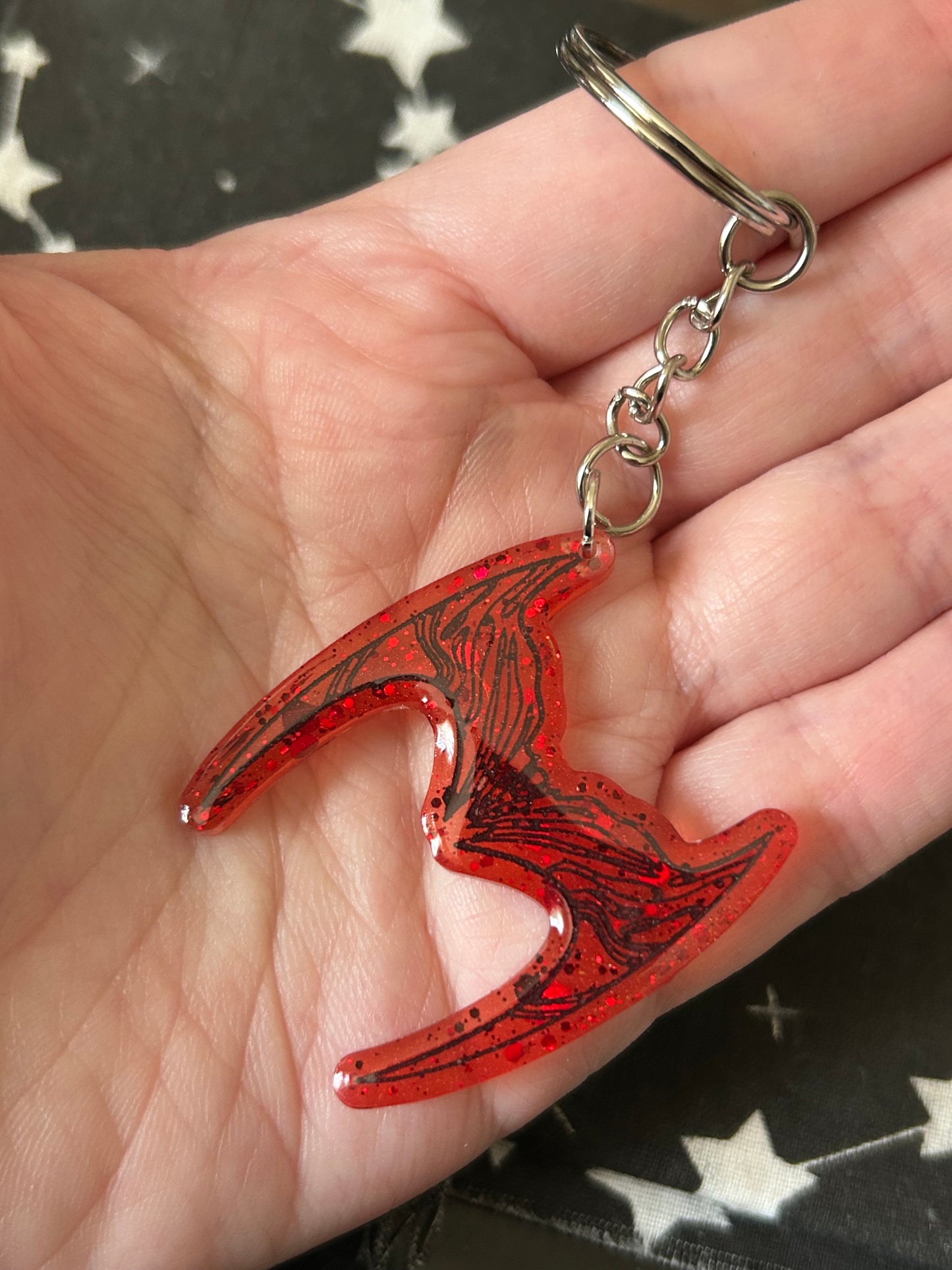 Scarlet Witch Keyring