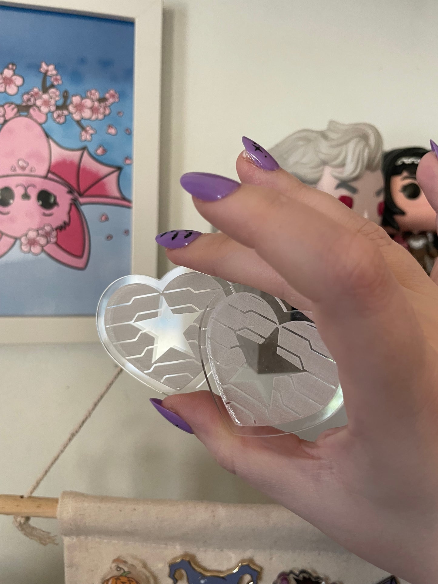 Winter Soldier Heart Mould