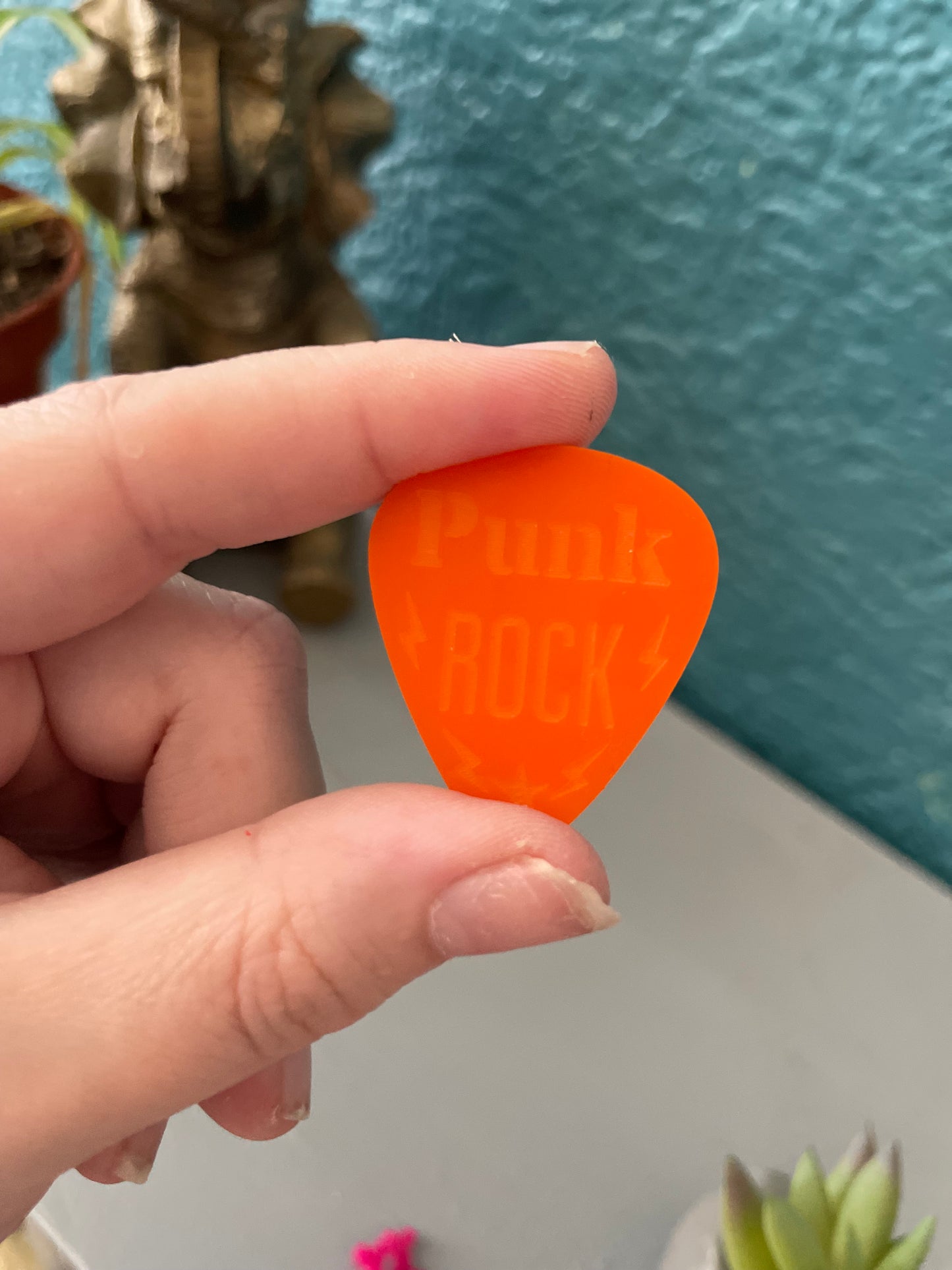Rock Guitar Picks Mould
