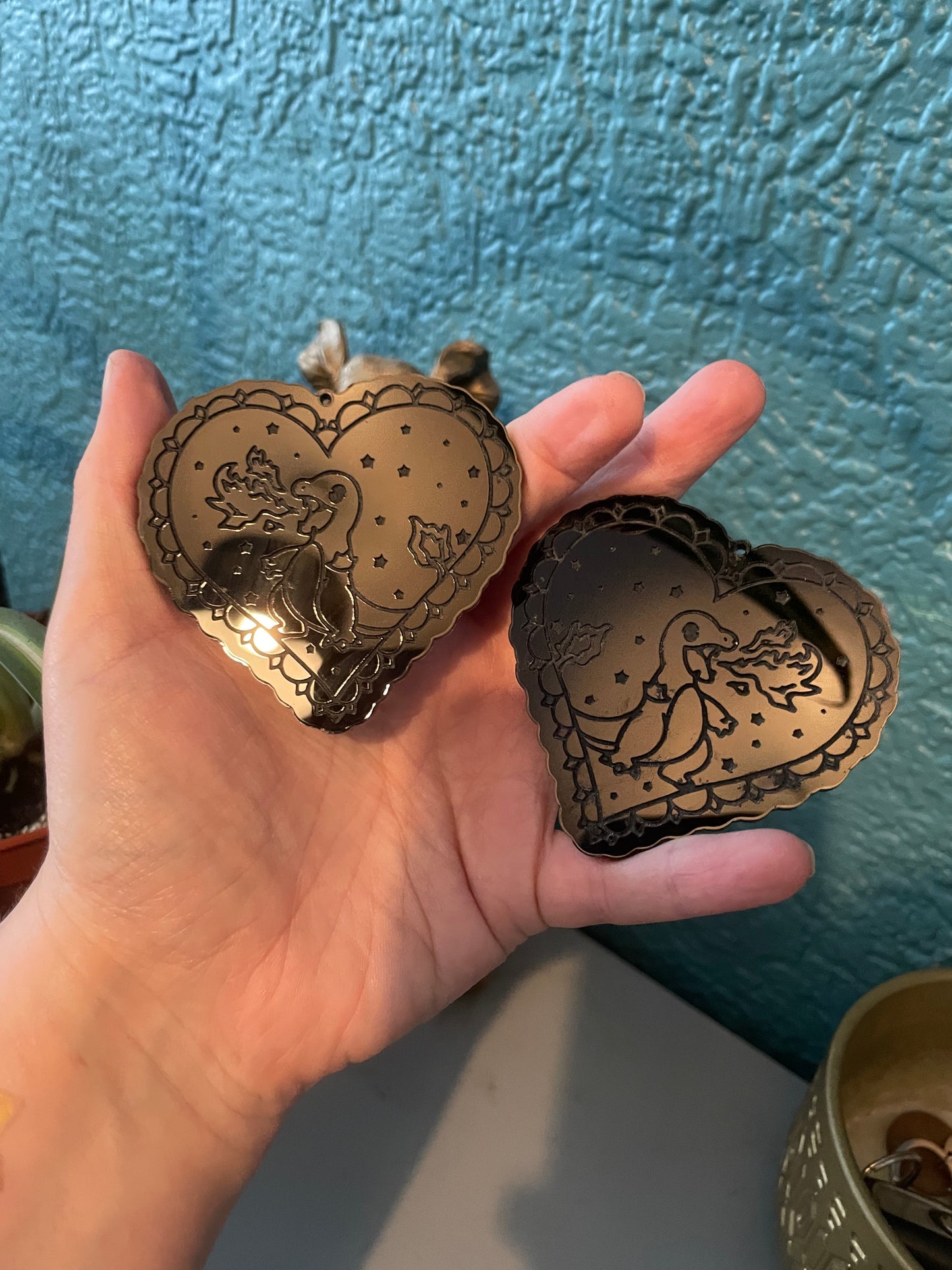 Char Heart Mould