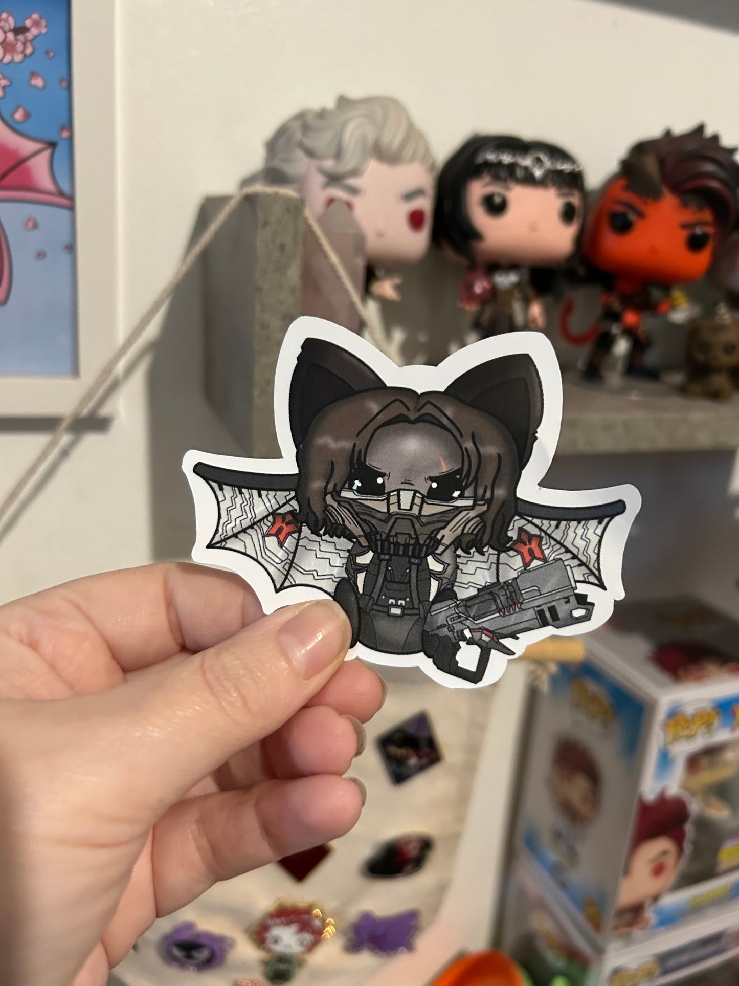 Marvellous Bat Stickers