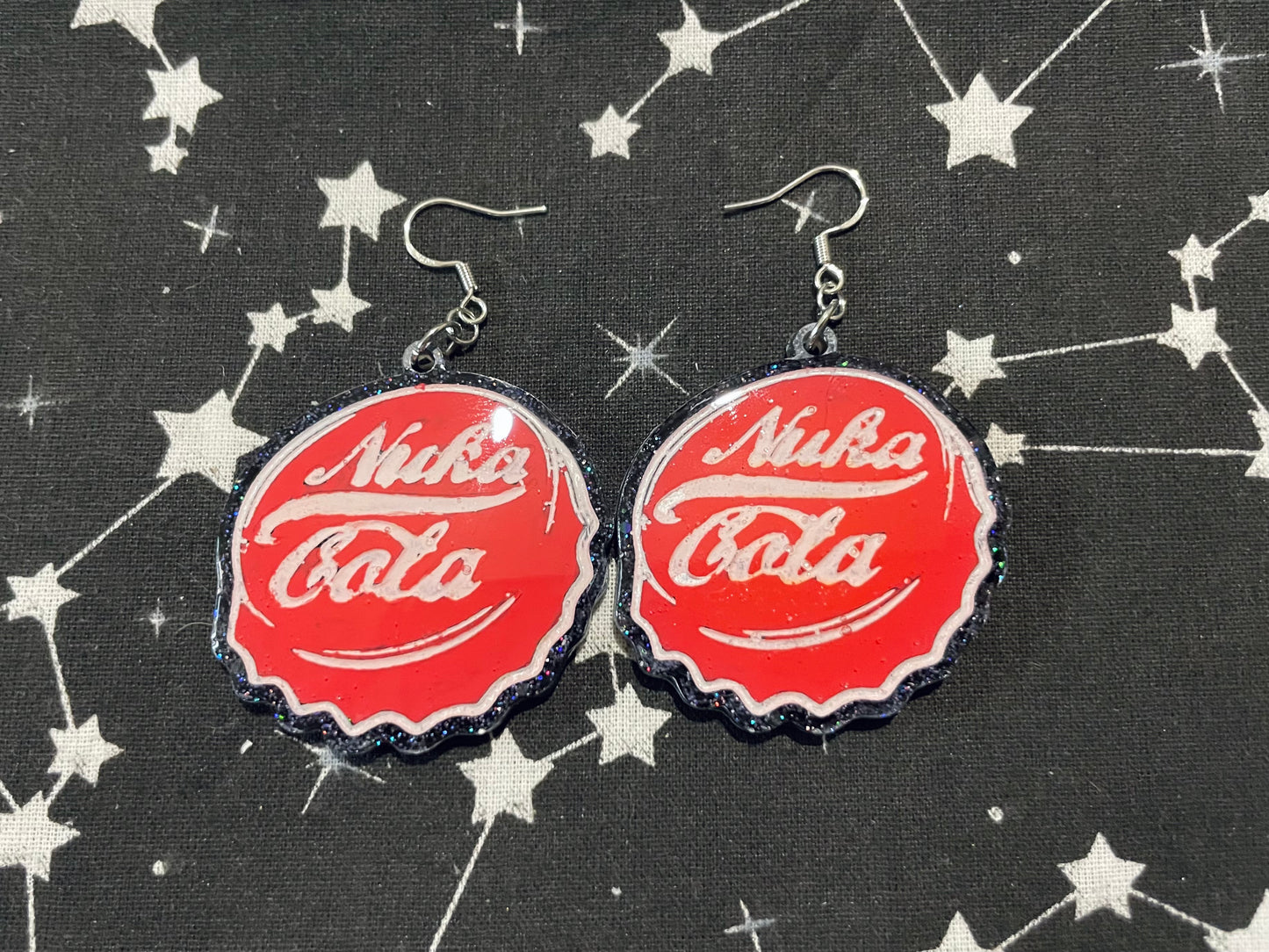 Bottle Cap Earrings