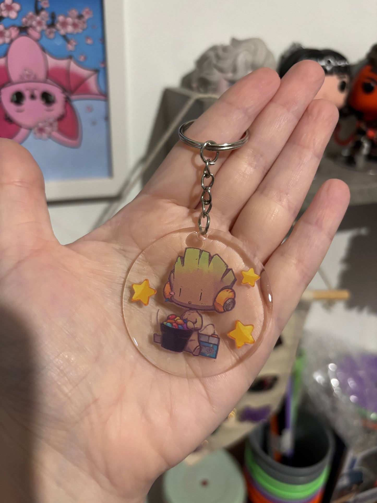 Marvellous Chibi Keyrings