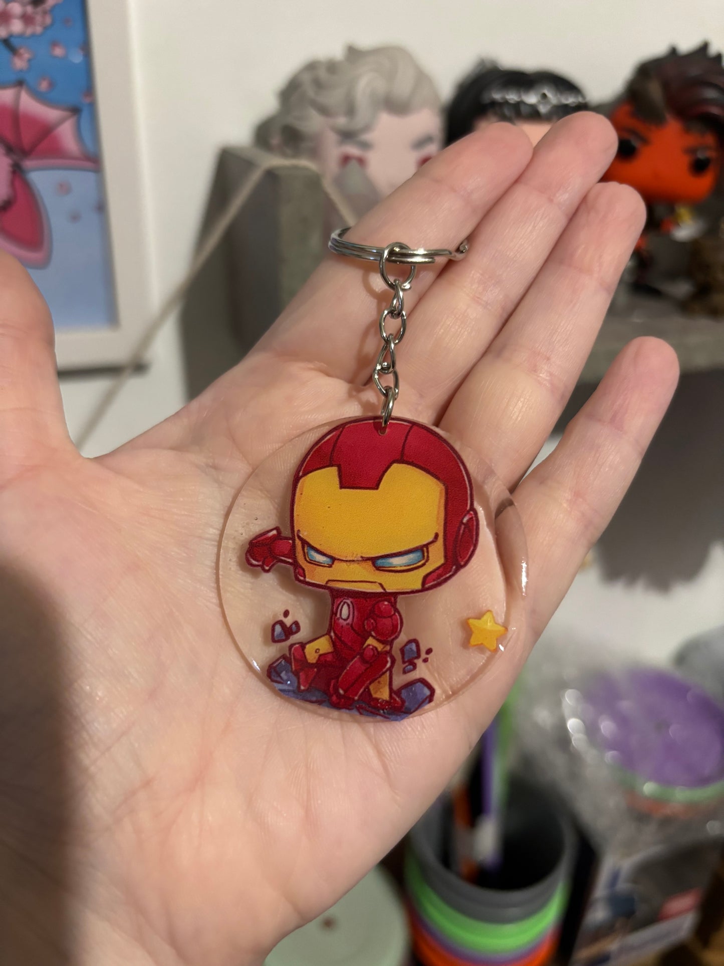 Marvellous Chibi Keyrings