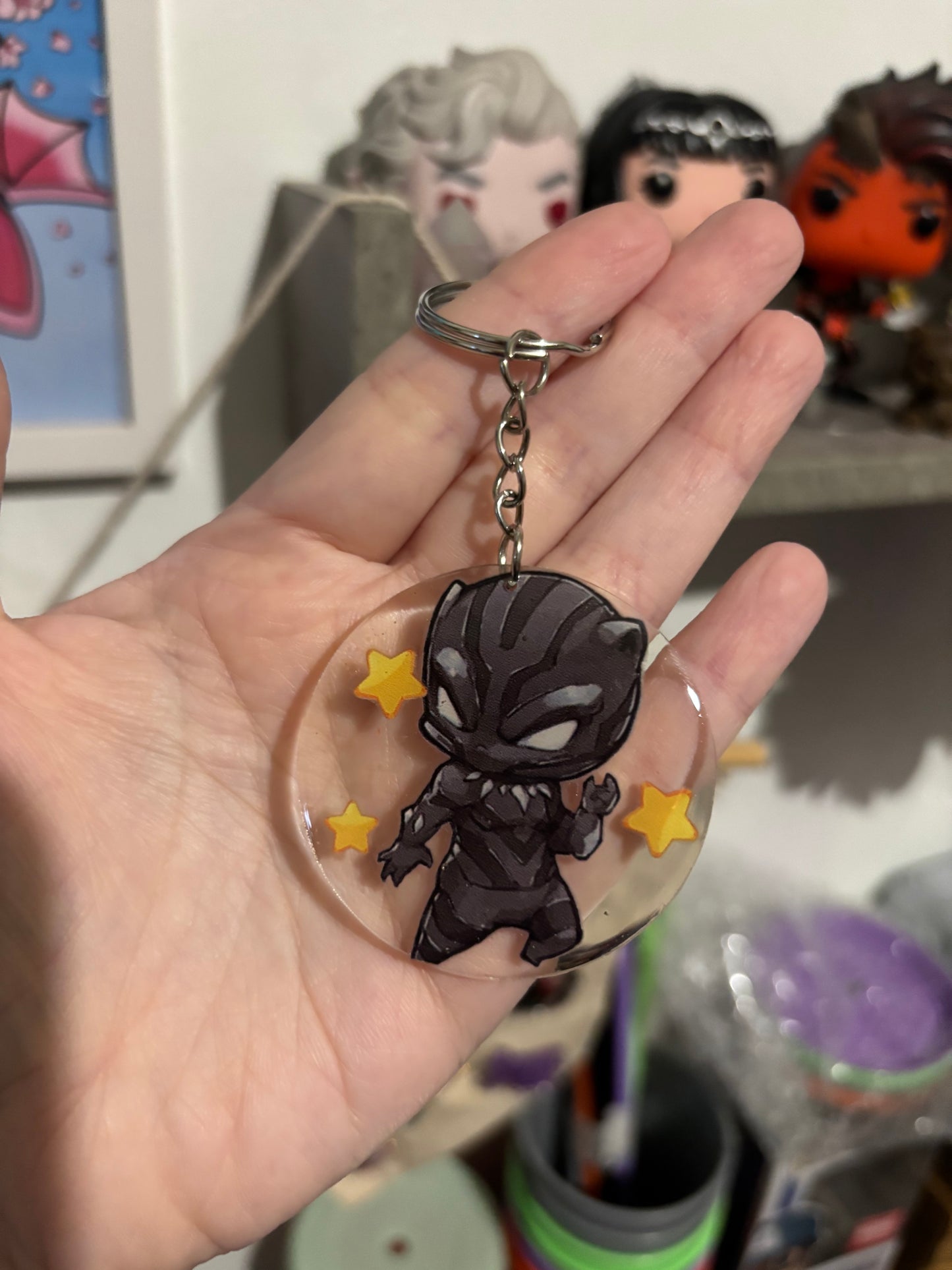 Marvellous Chibi Keyrings