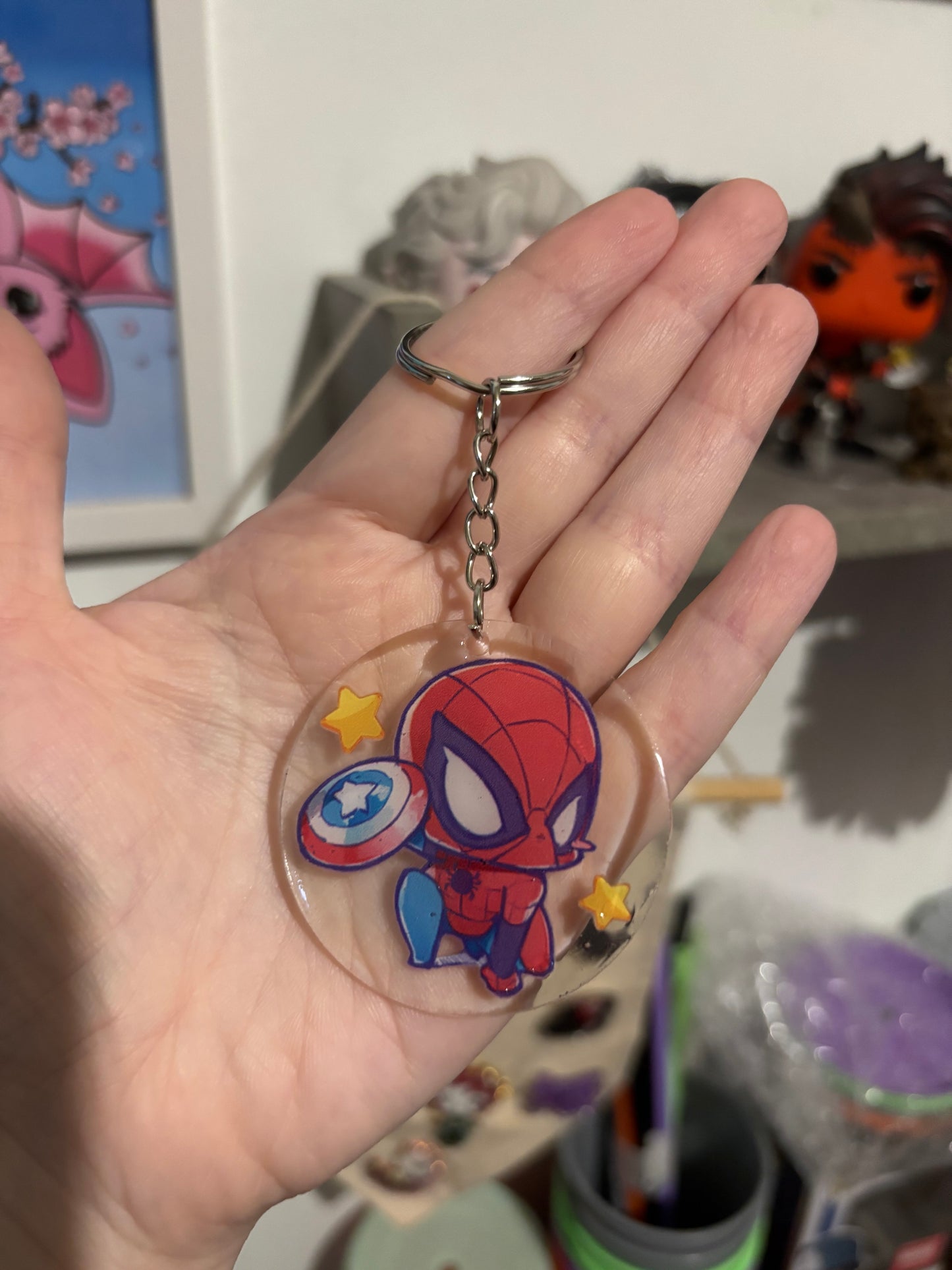 Marvellous Chibi Keyrings