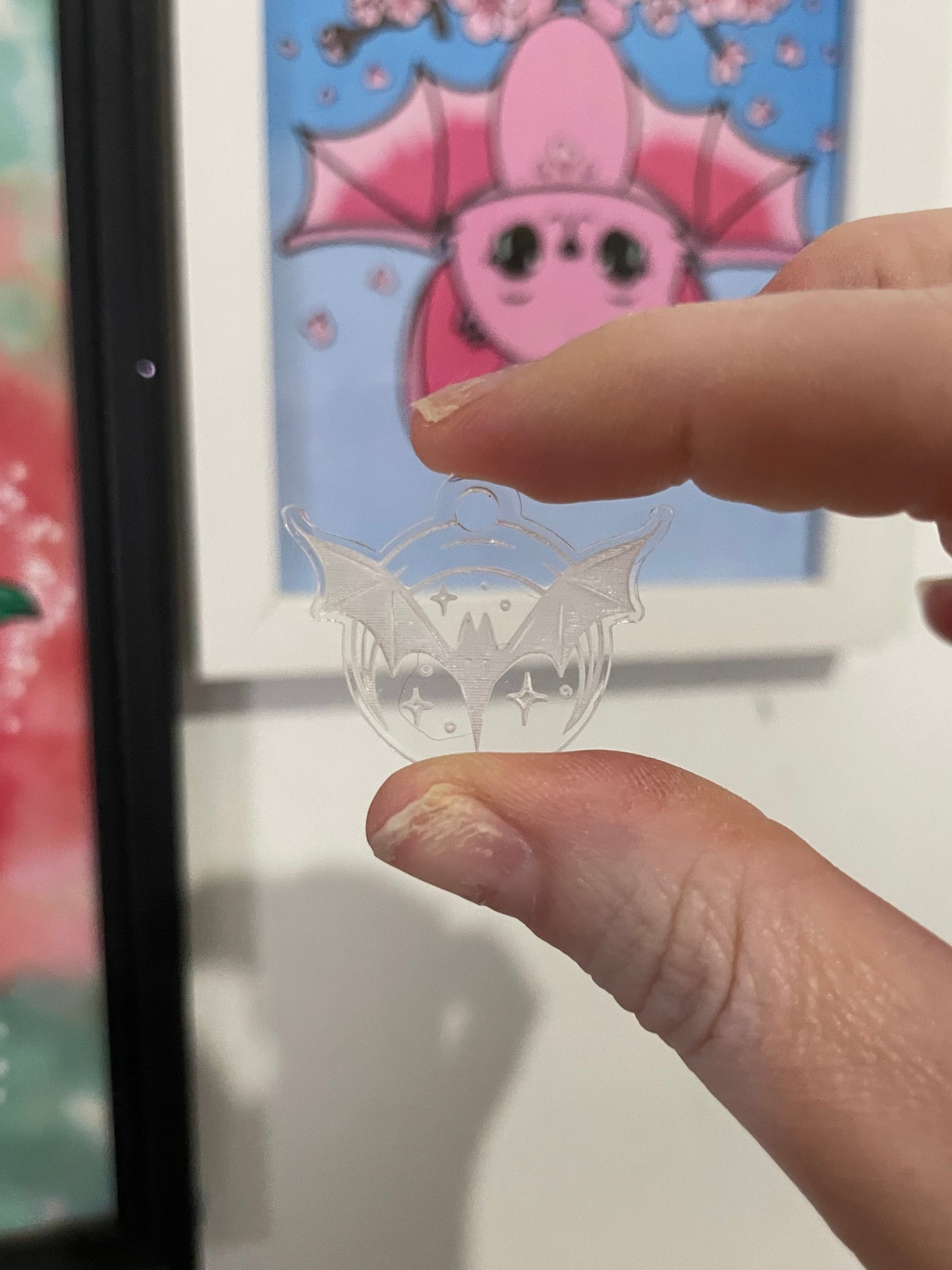 Bat Moon Earring Mould