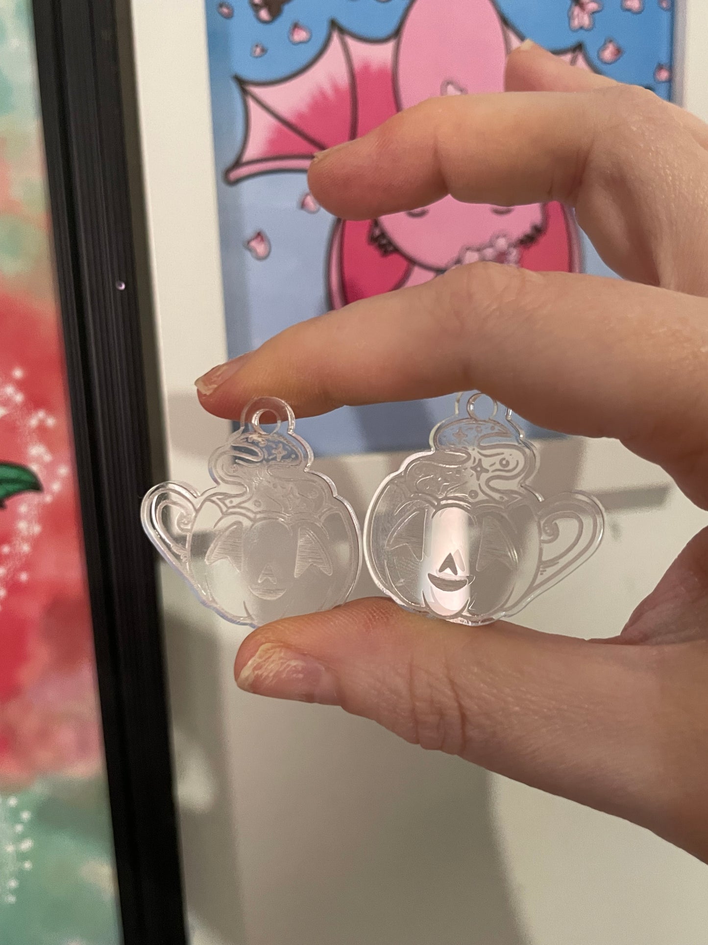 Pumpkin Cup Earring Mould