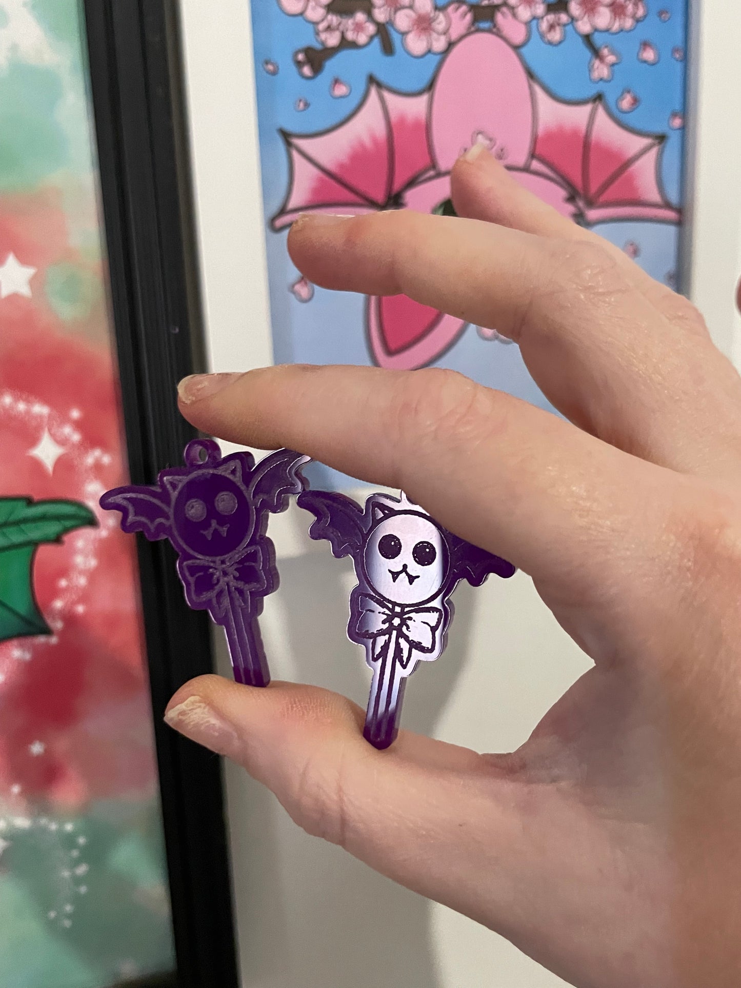 Bat Lolly Earring Mould
