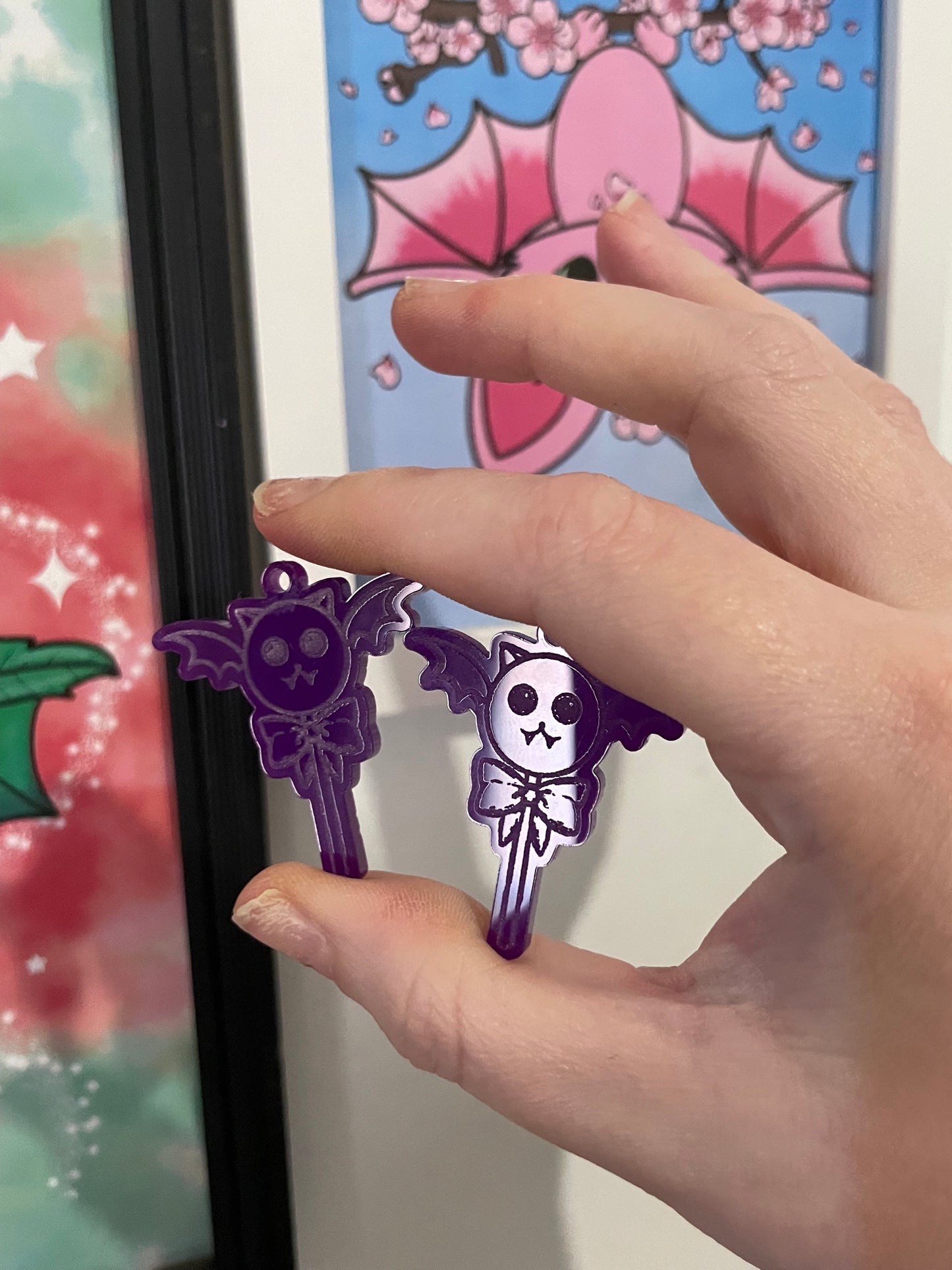 Bat Lolly Earring Mould