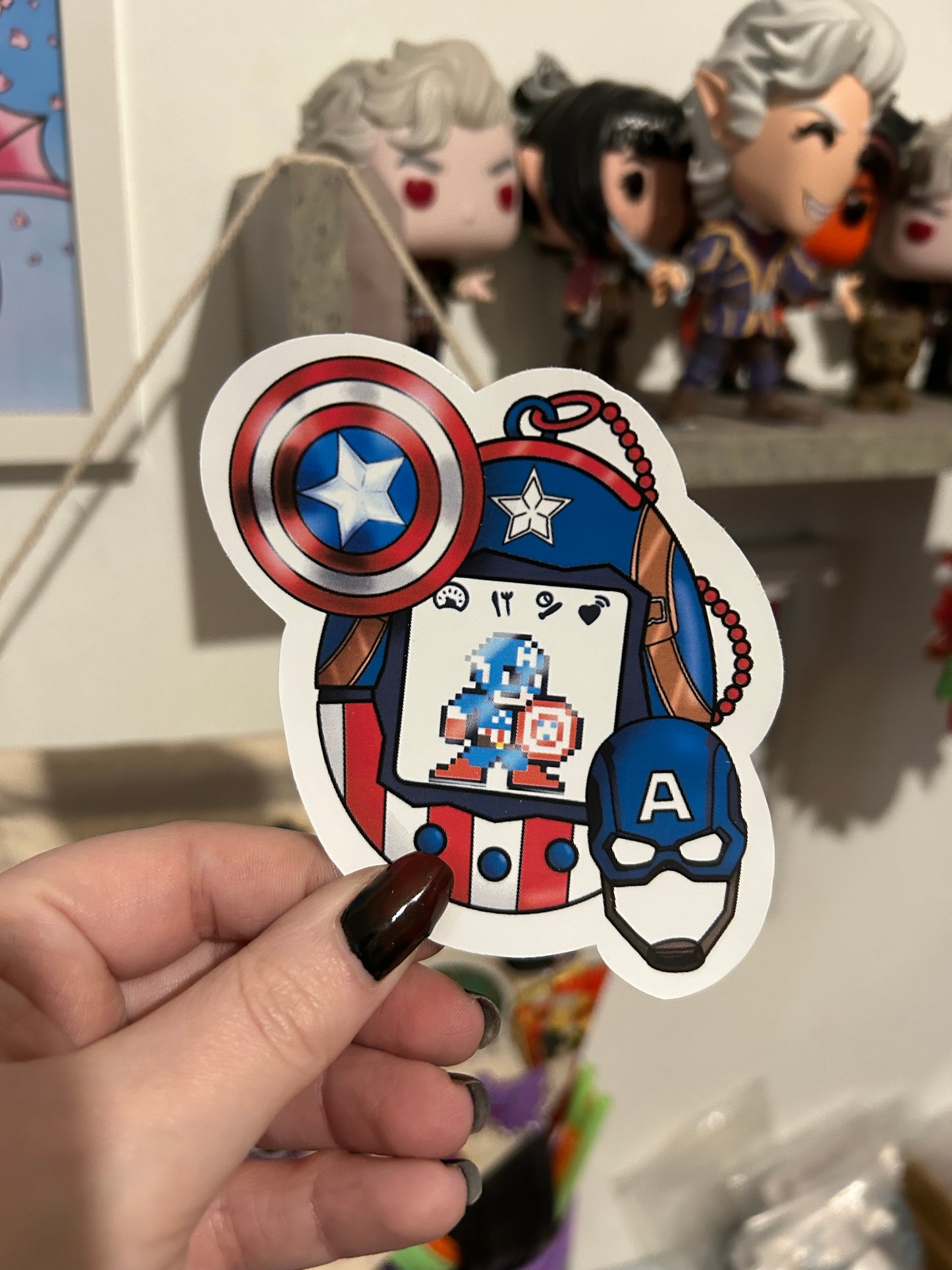Marvellous Gotchi Stickers Pt 2
