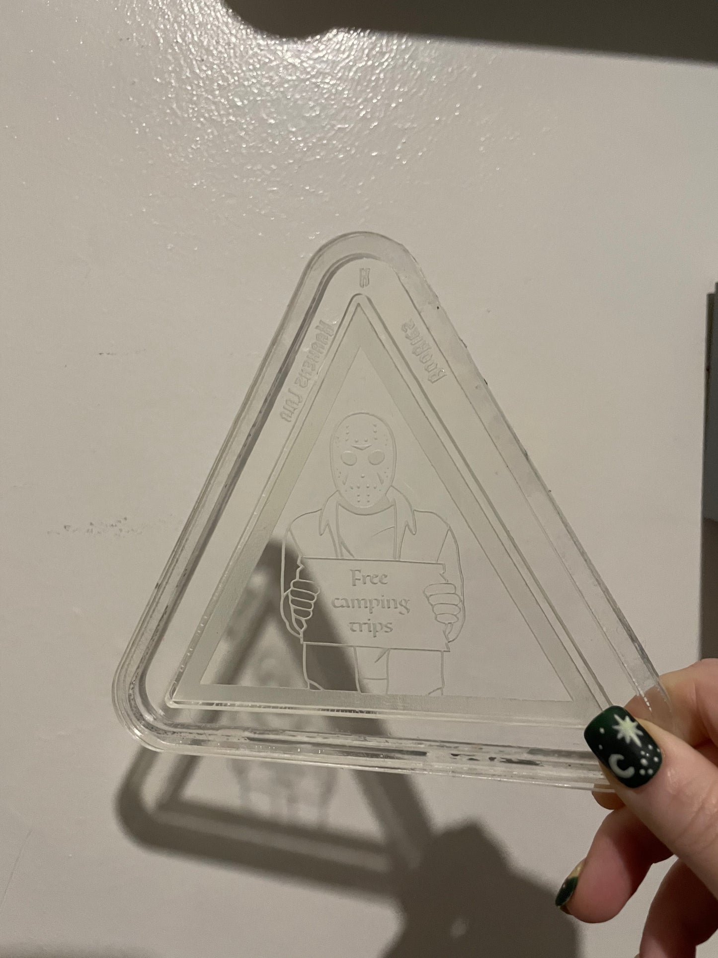 Free Camp Trips Wall Hanging Mould