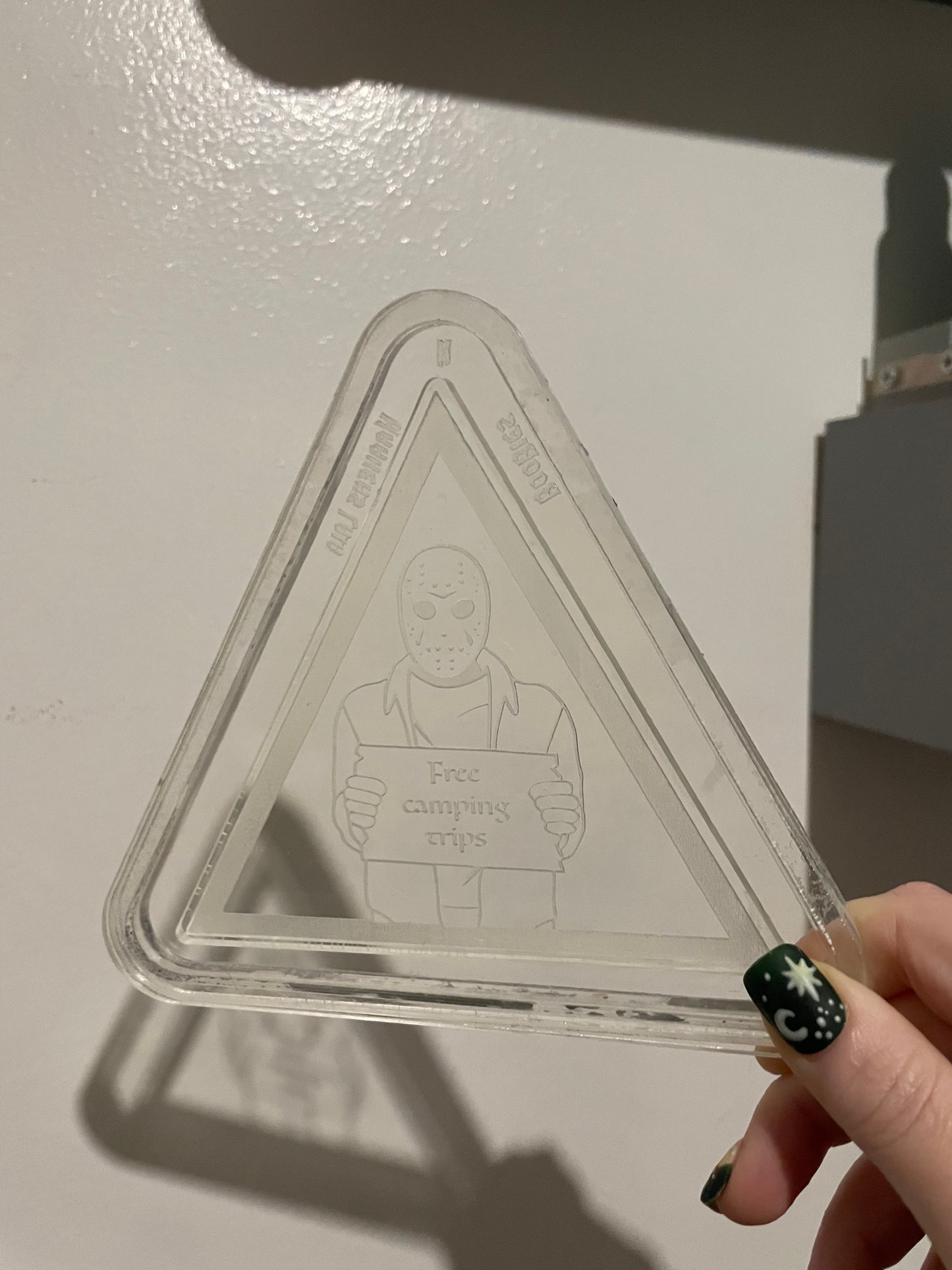 Free Camp Trips Wall Hanging Mould