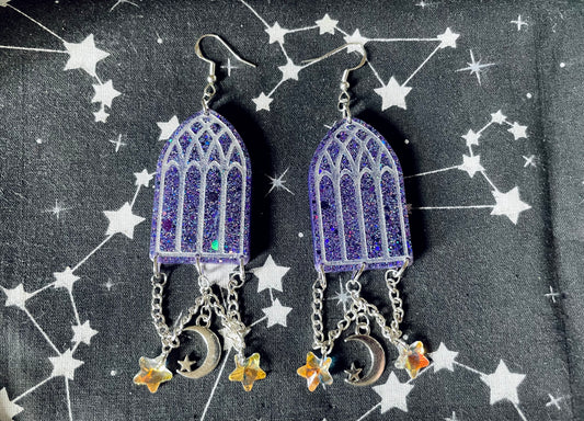 Gothic Window Earrings