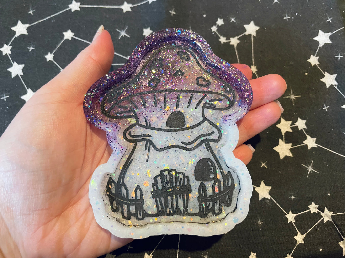 Mushroom House Trinket Dish