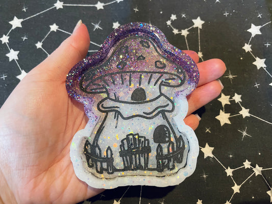 Mushroom House Trinket Dish