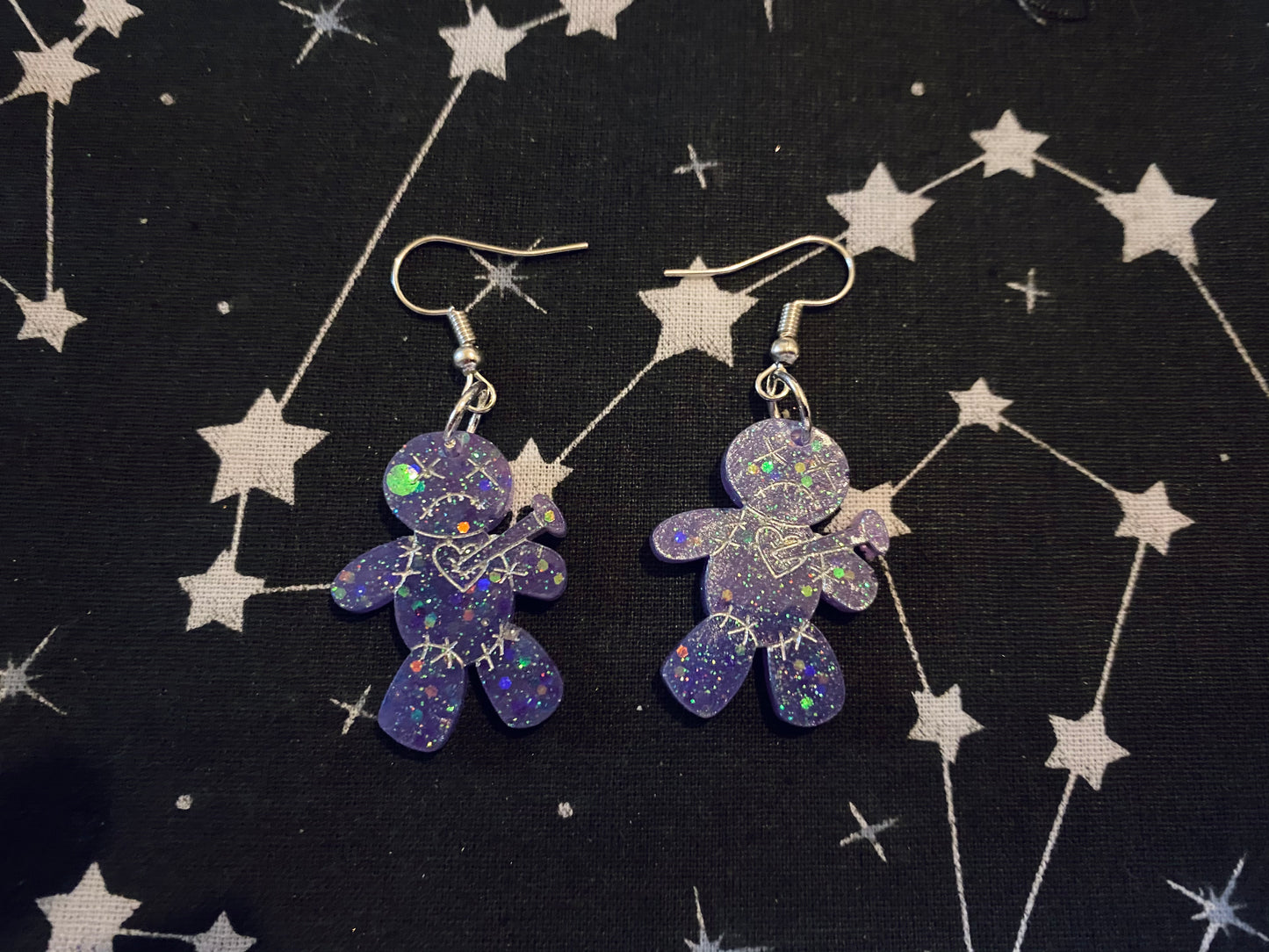 Voodoo Doll Earrings