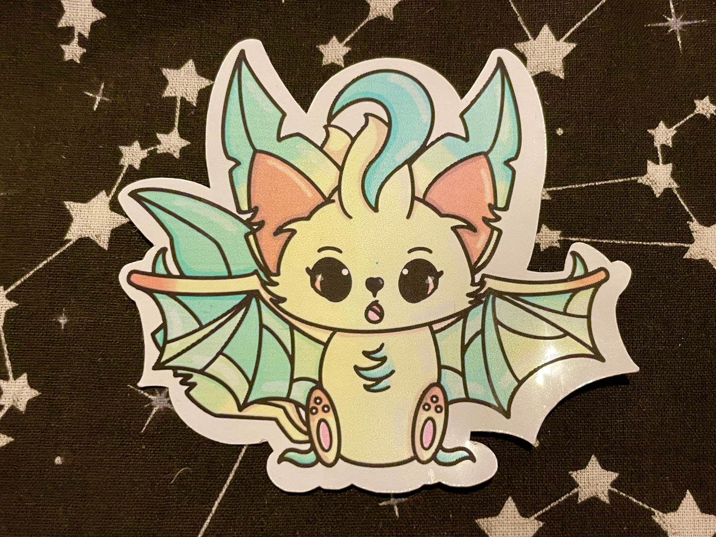 Eeveelution Bat Stickers