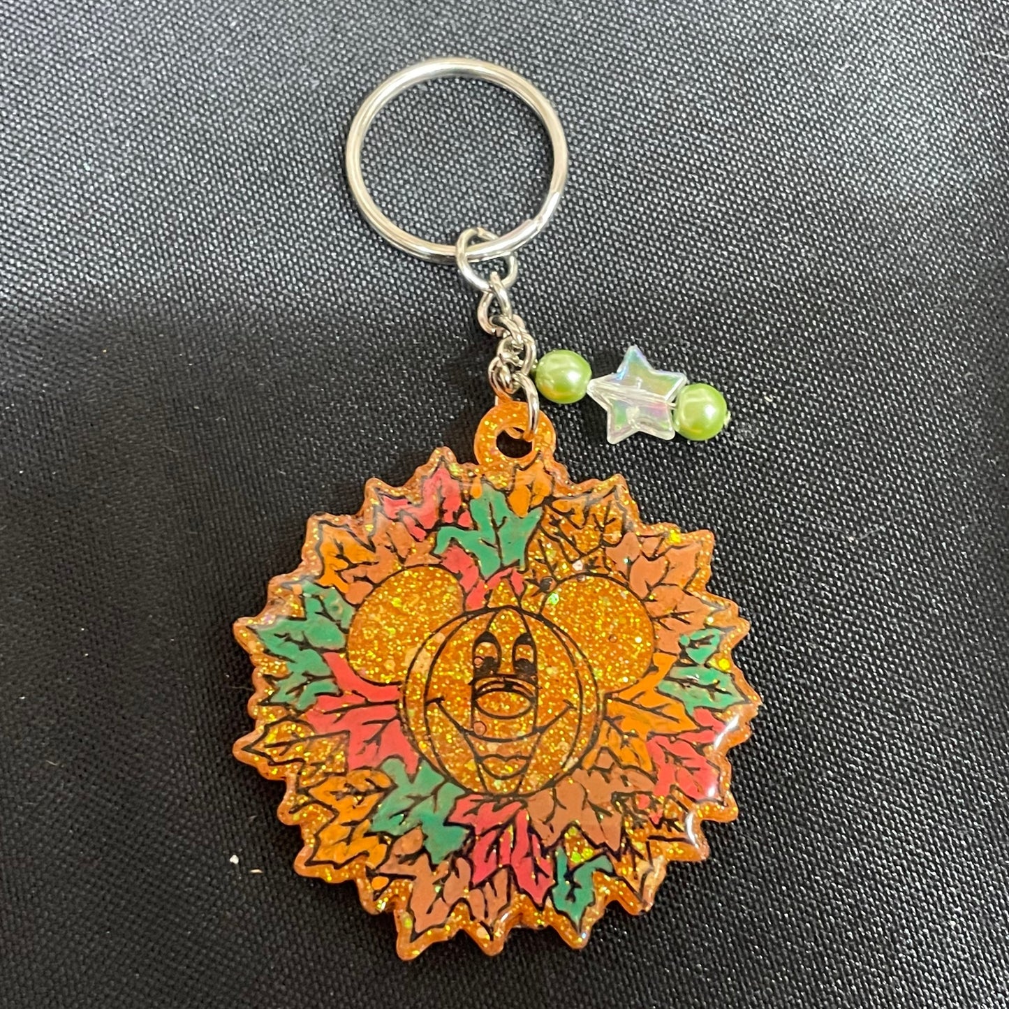 Pumpkin Mouse Keyring