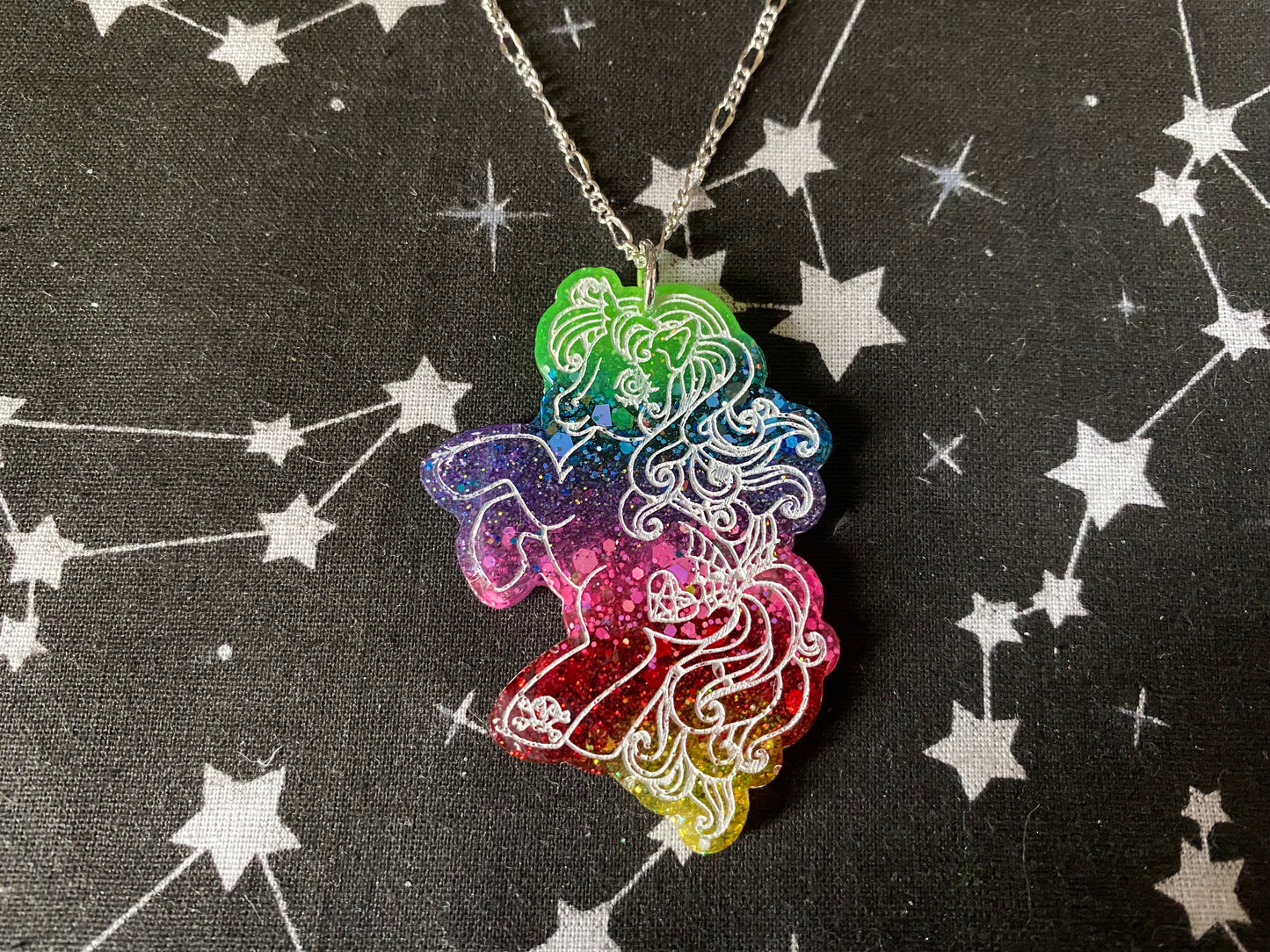 Goth Pony Necklace