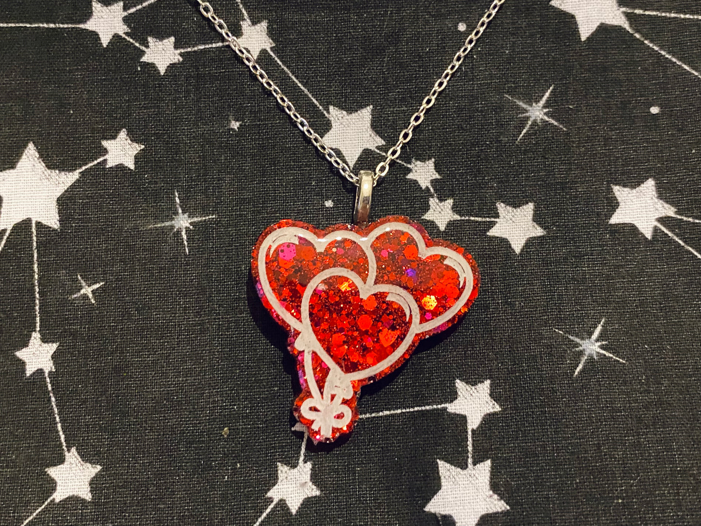Heart Balloons Necklace