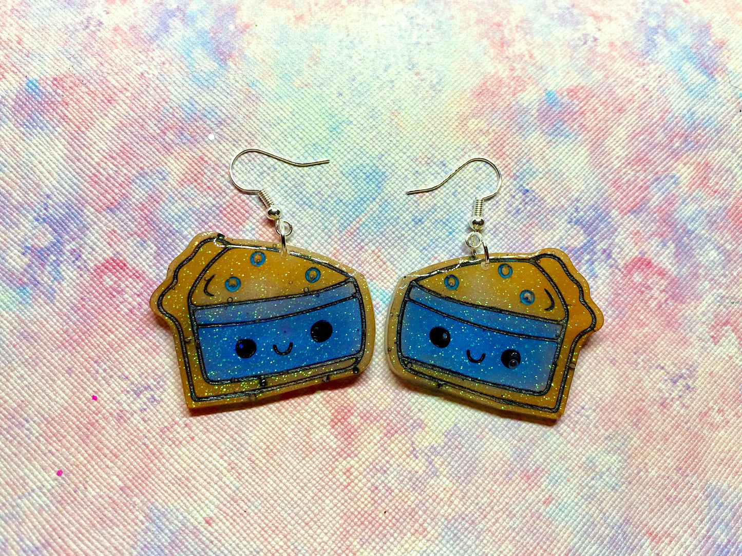 Kawaii Pie Earrings