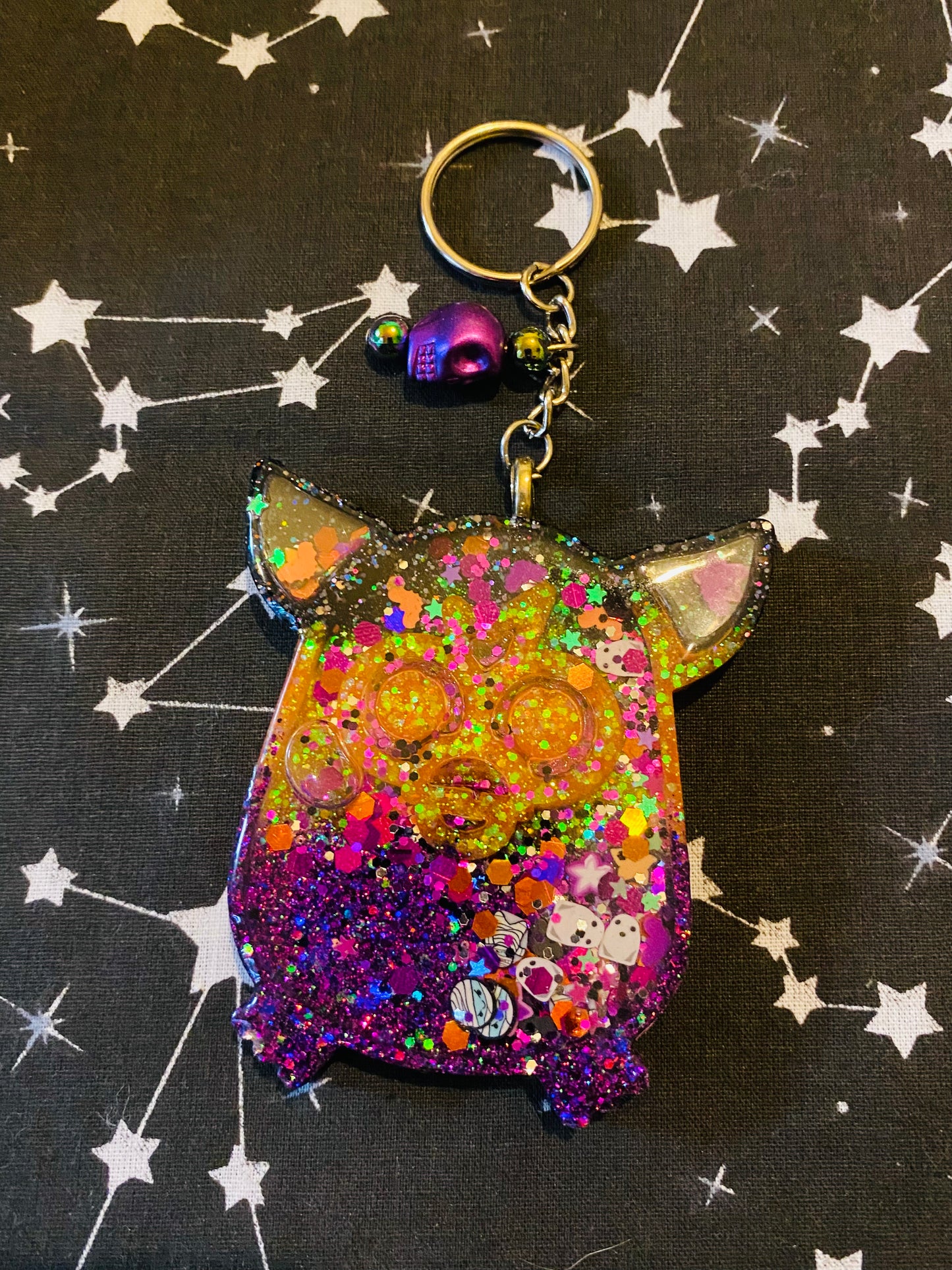 Bigger Furb Shaker Keyring