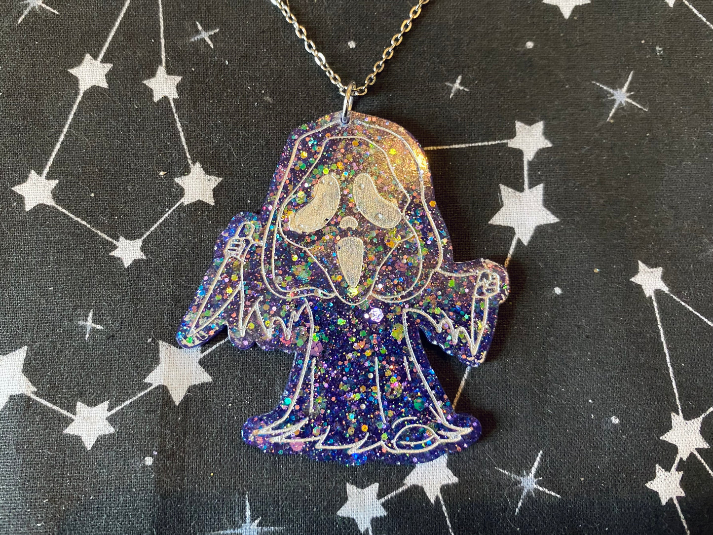 Ghoul Face Necklace