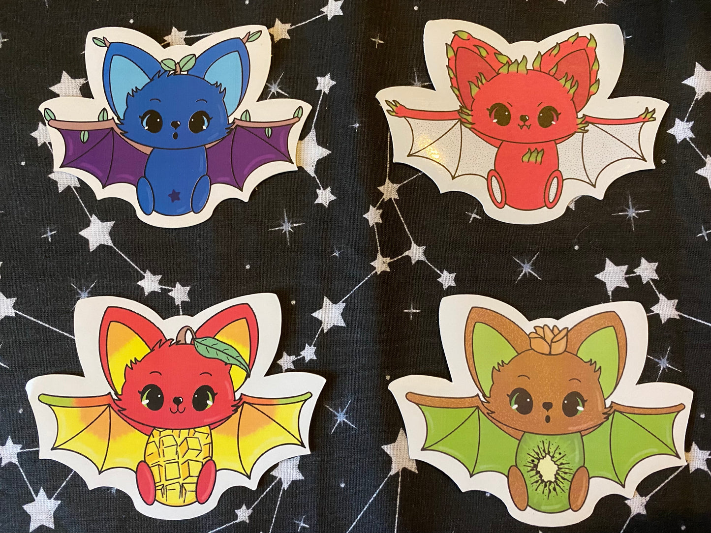 Cute Bat Stickers