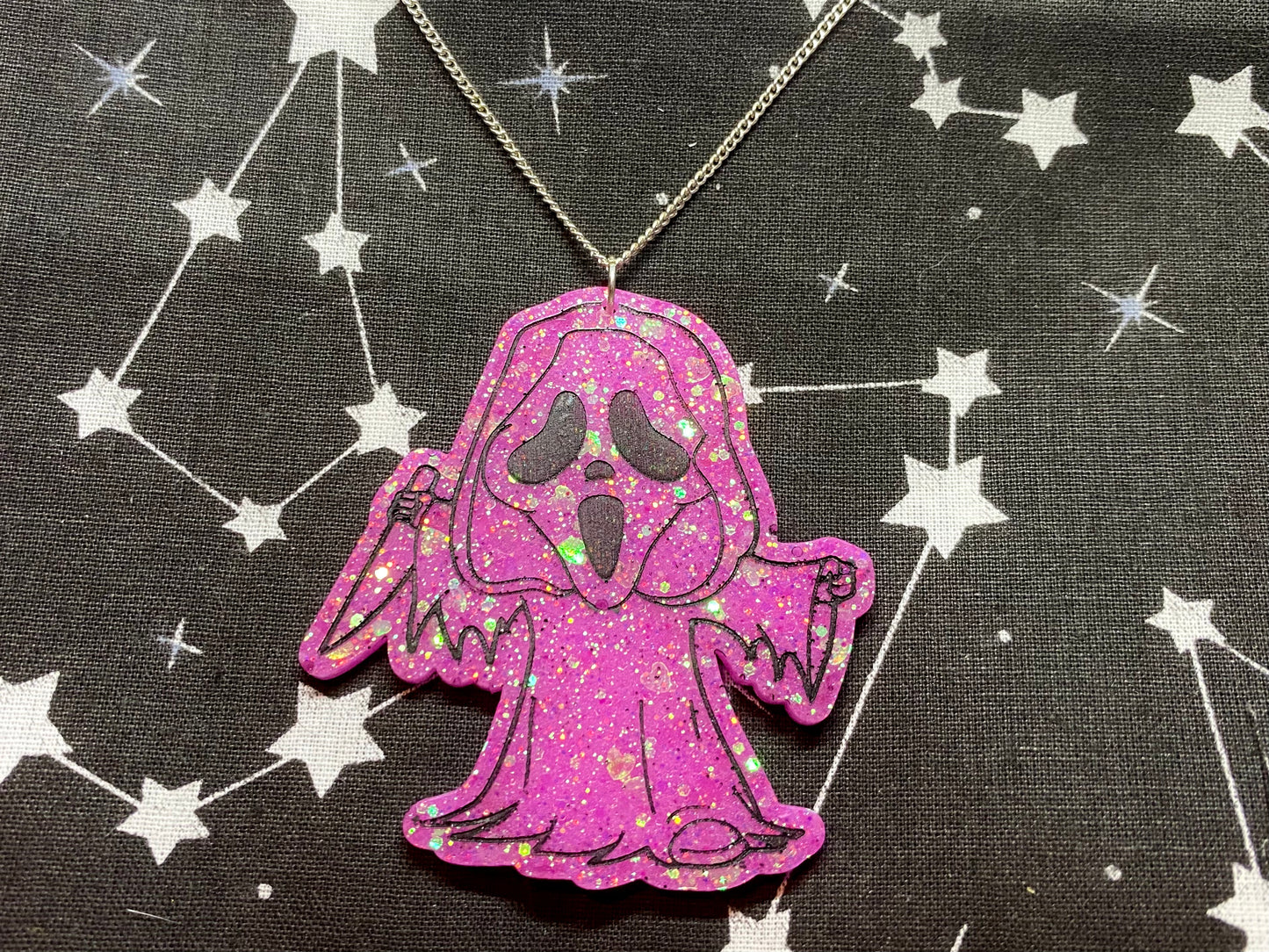 Ghoul Face Necklace