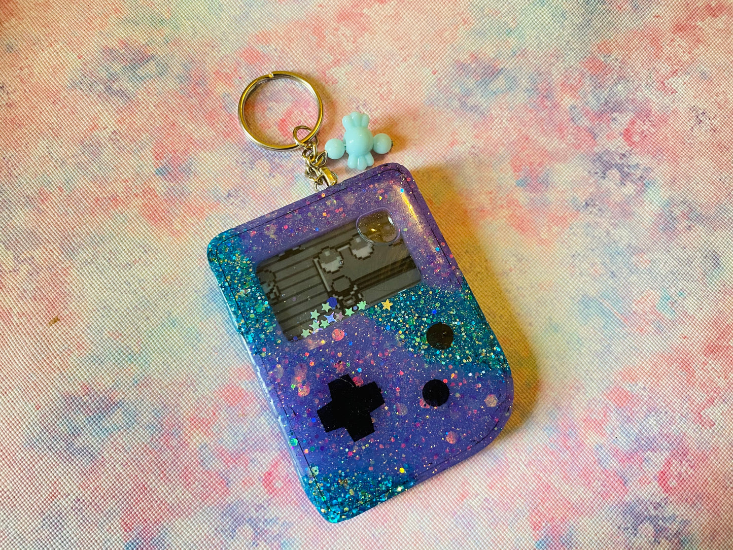 Gameboy Shaker Keyring