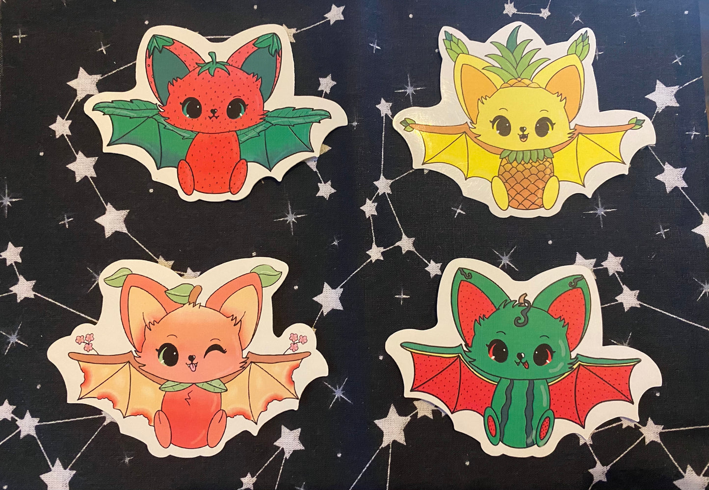 Cute Bat Stickers
