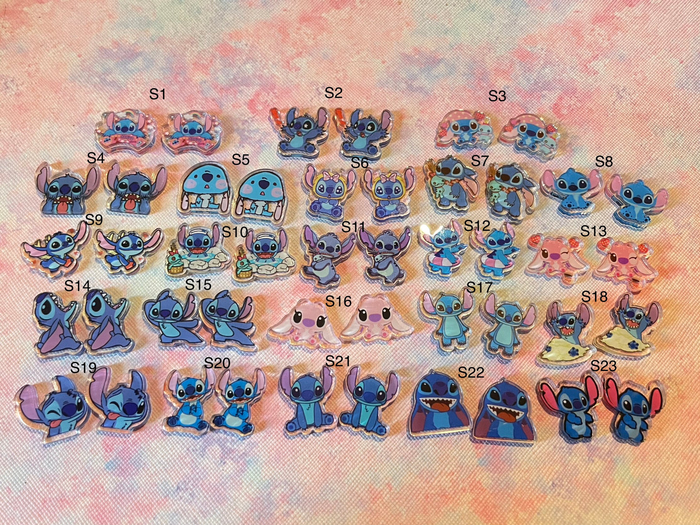 Cute Blue Alien Studs