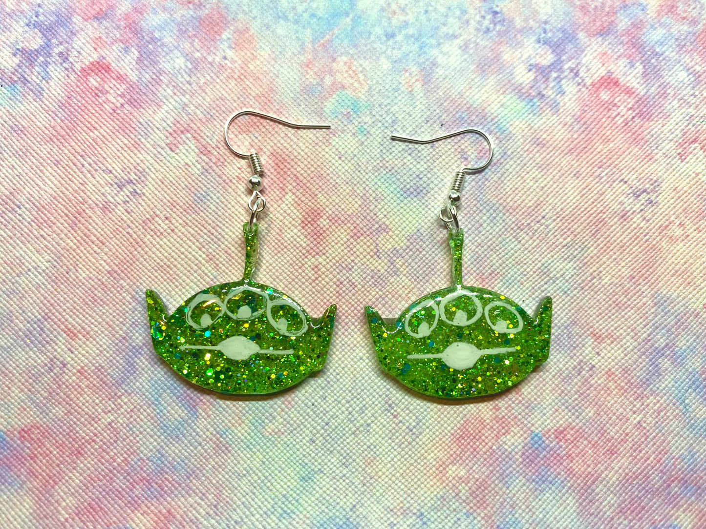 Toy Alien Earrings