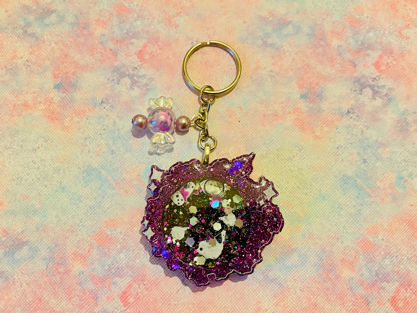 Ghastly Shaker Keyring
