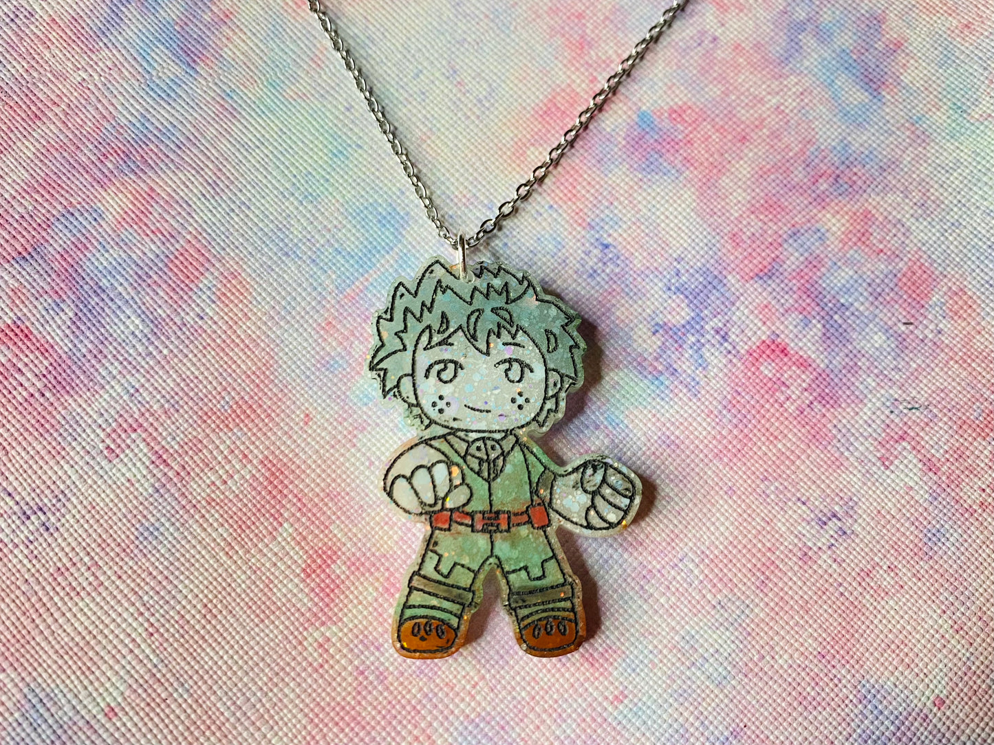 Superhero Anime Dudes Necklace