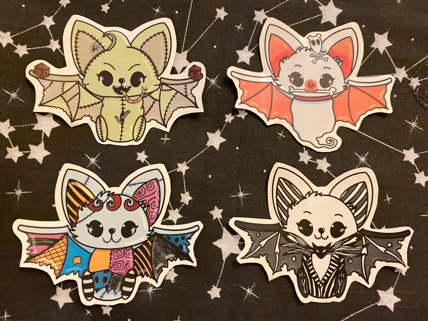 Cute Bat Stickers