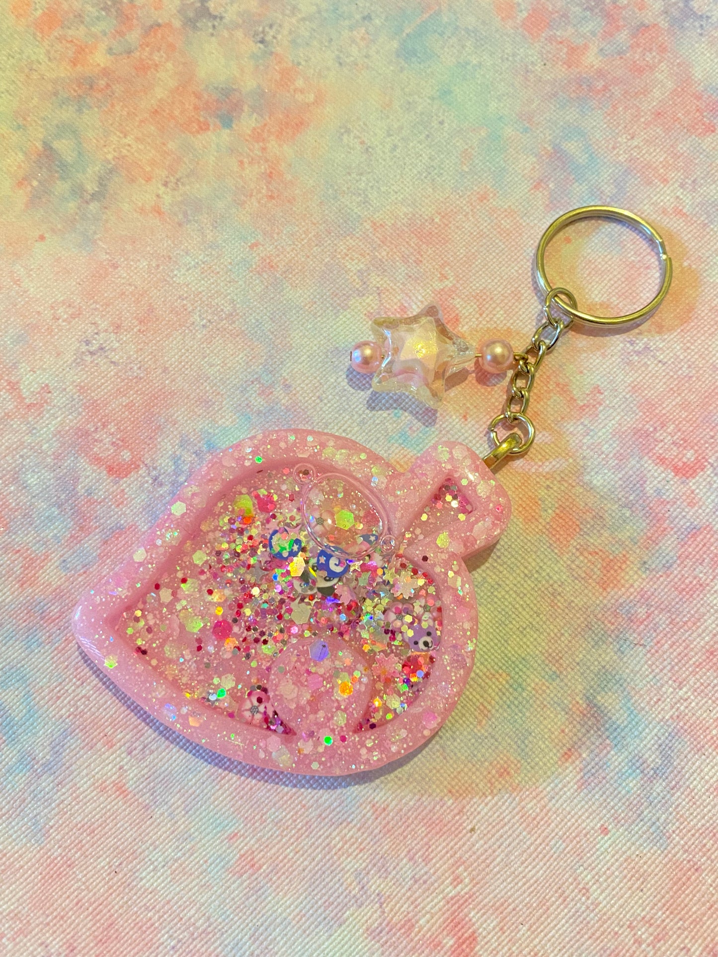 Leaf Shaker Keyring